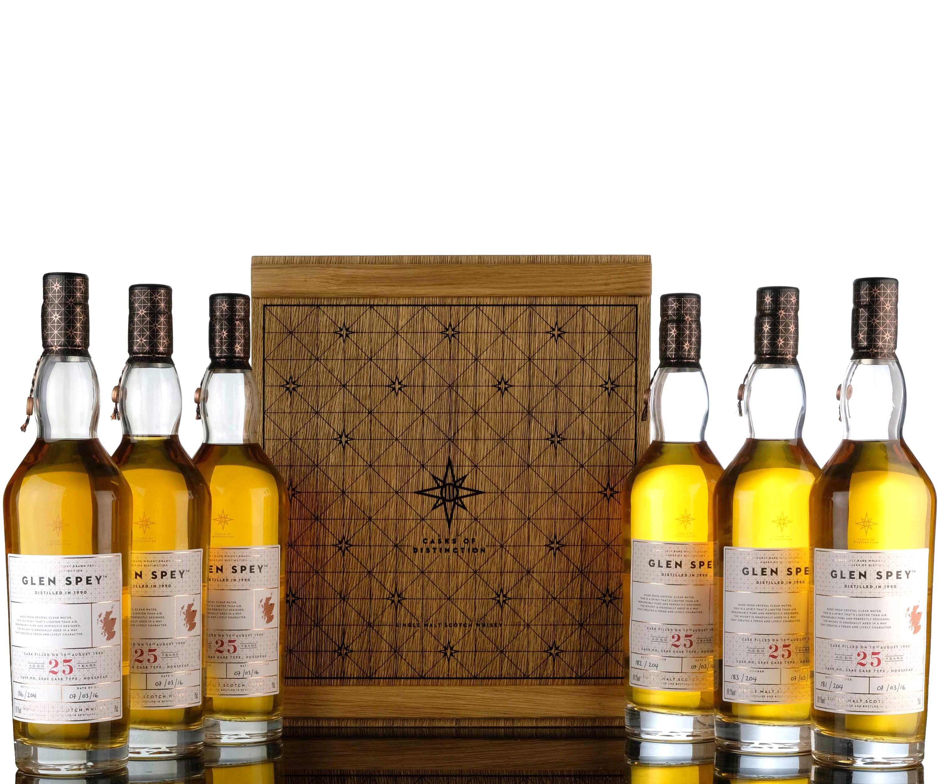 One Full Case Glen Spey 1990-2016 - 25 Year Old - Cask Of Distinction - Single Cask 2540