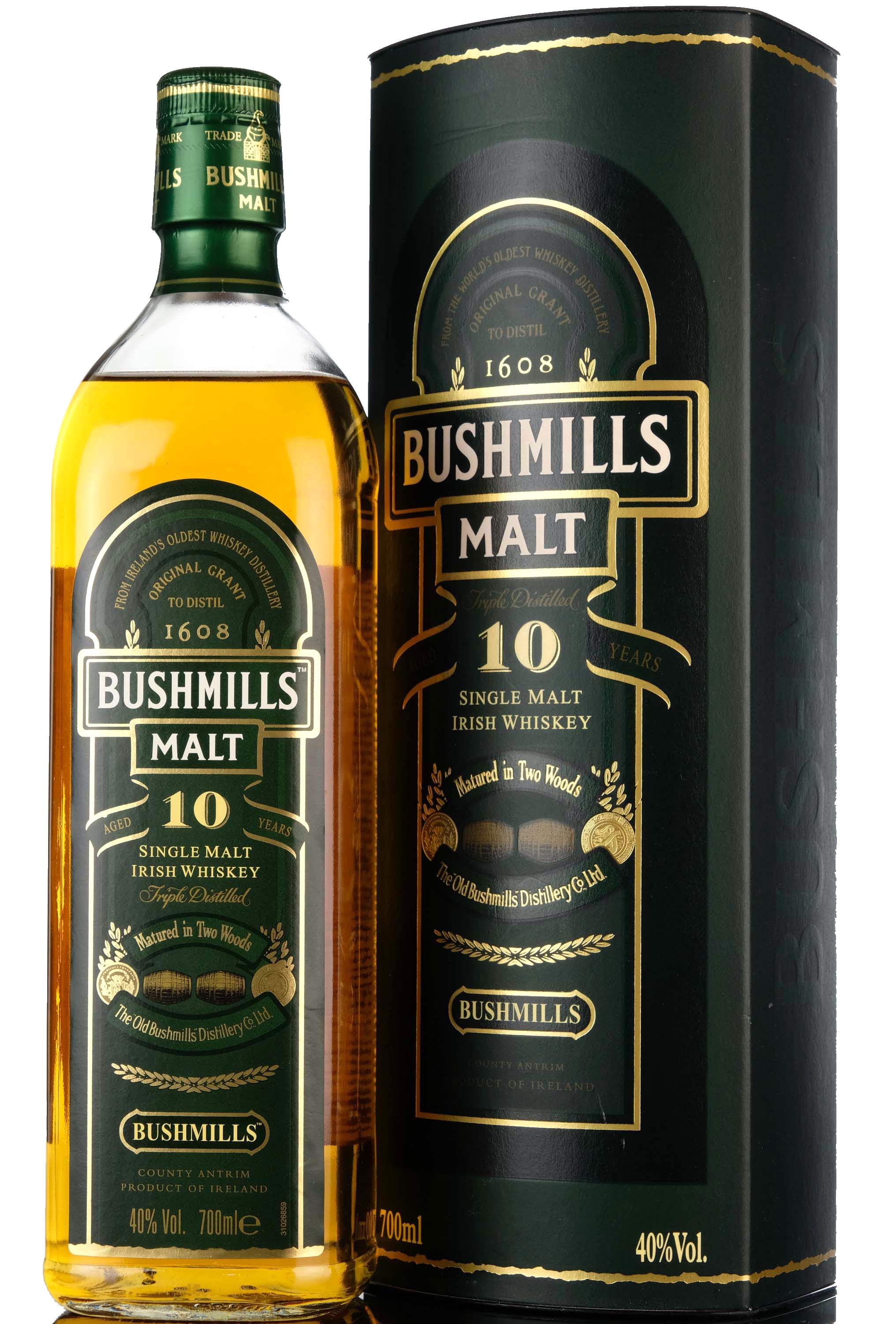 Bushmills 10 Year Old - Irish Whiskey