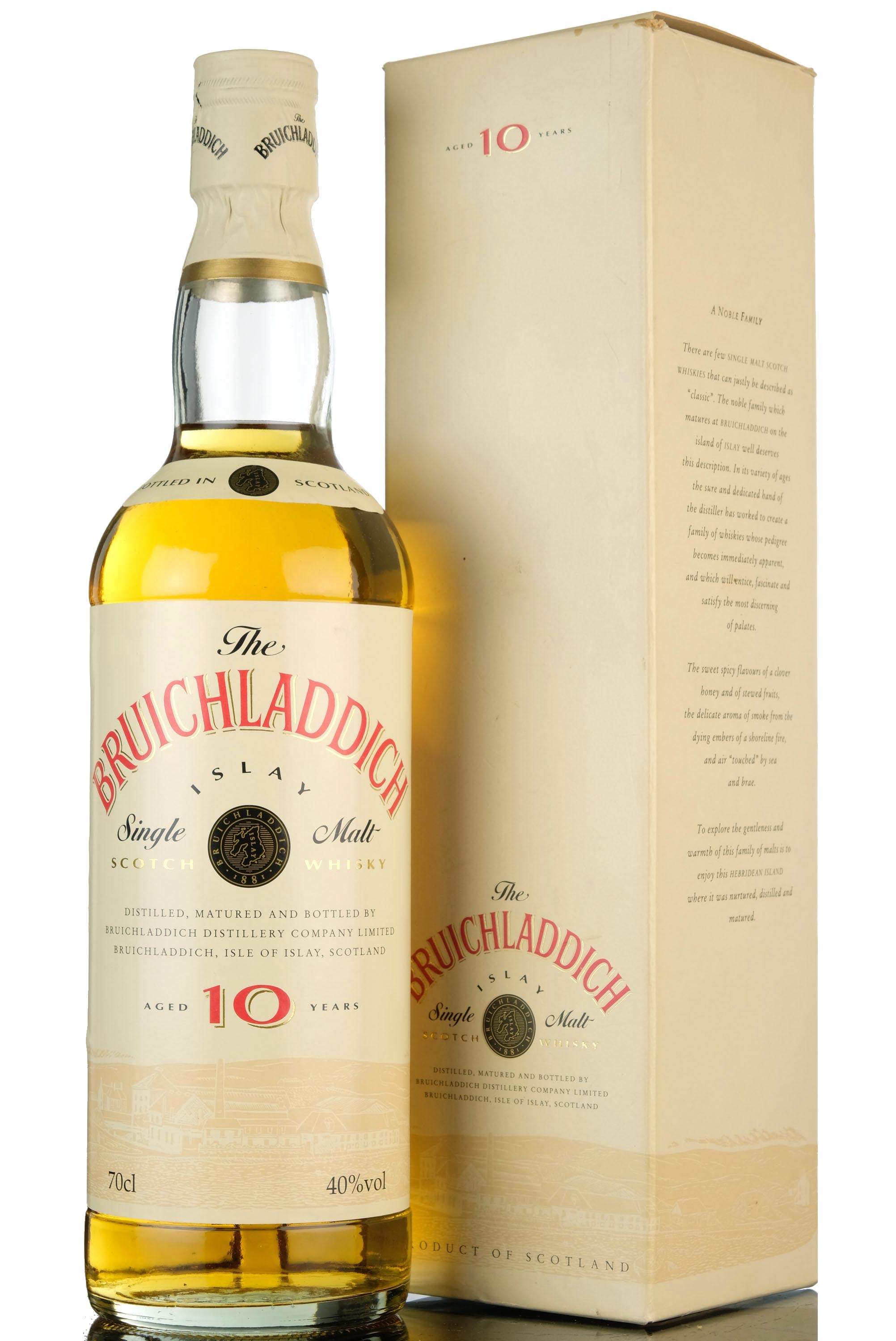 Bruichladdich 10 Year Old - 1990s