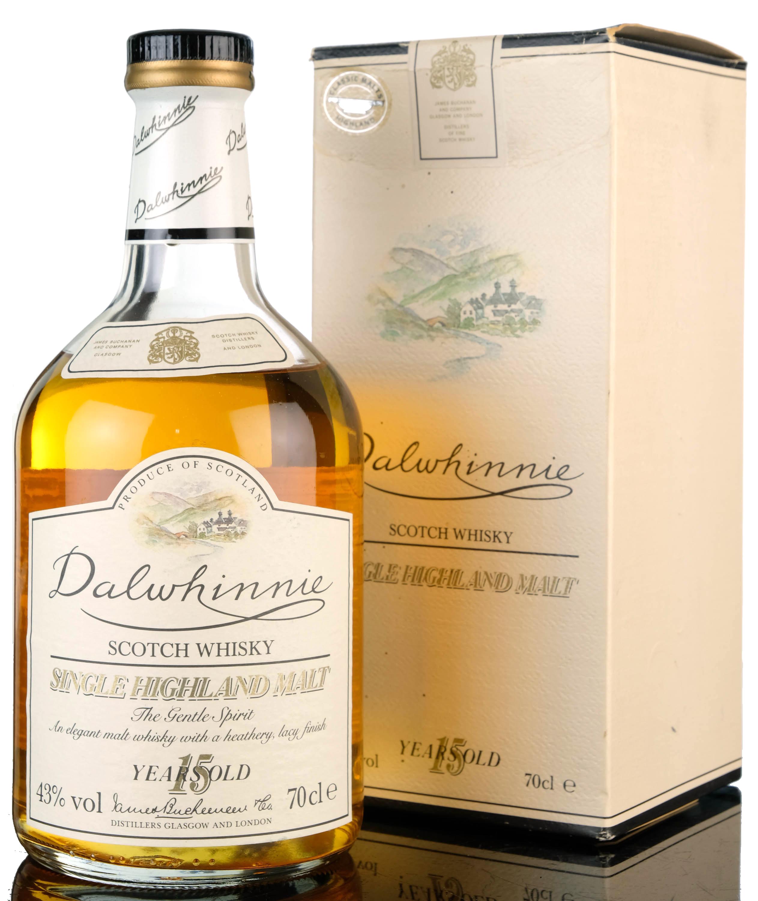 Dalwhinnie 15 Year Old - 1990s