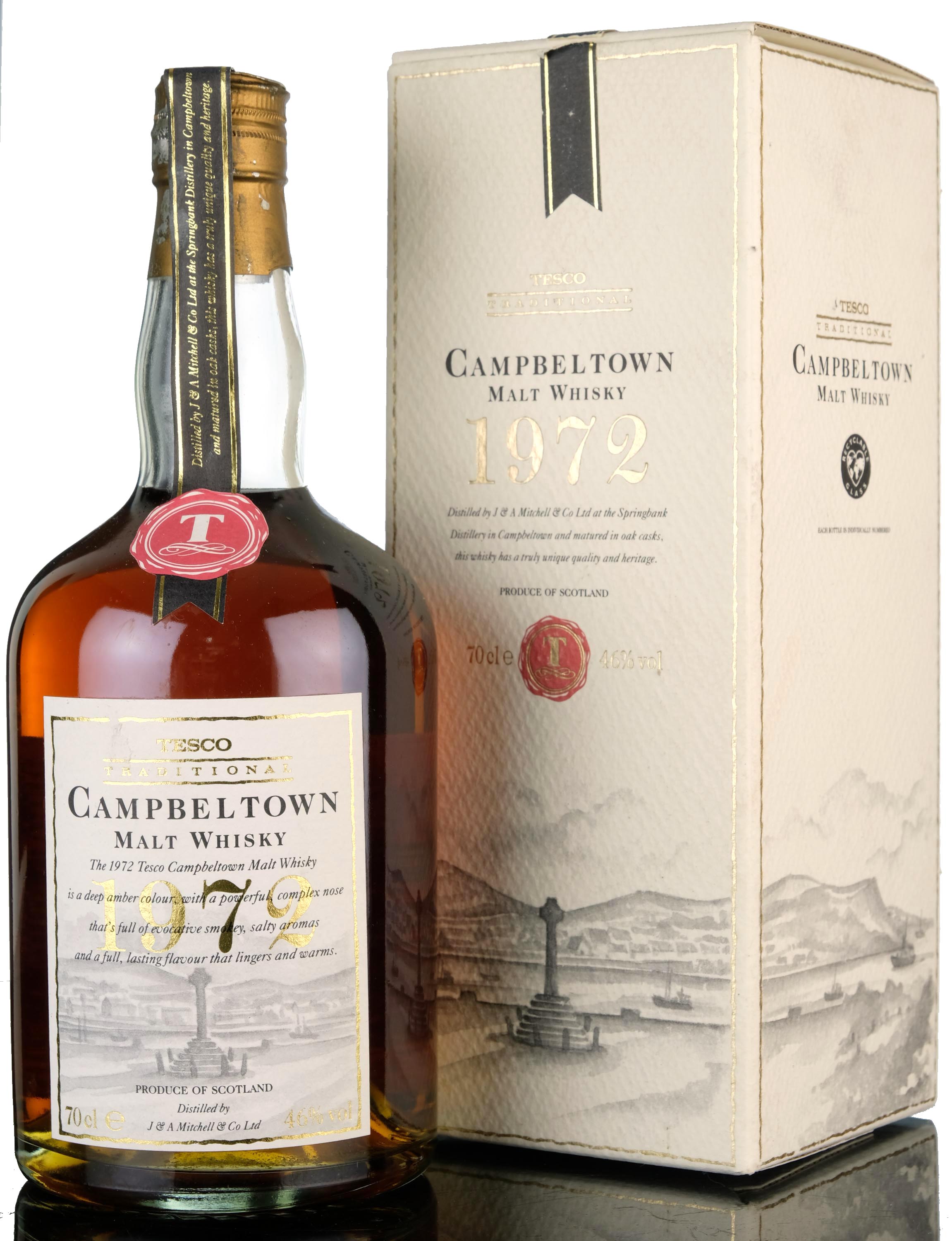 Campbeltown 1972 Springbank - Exclusive For Tescos