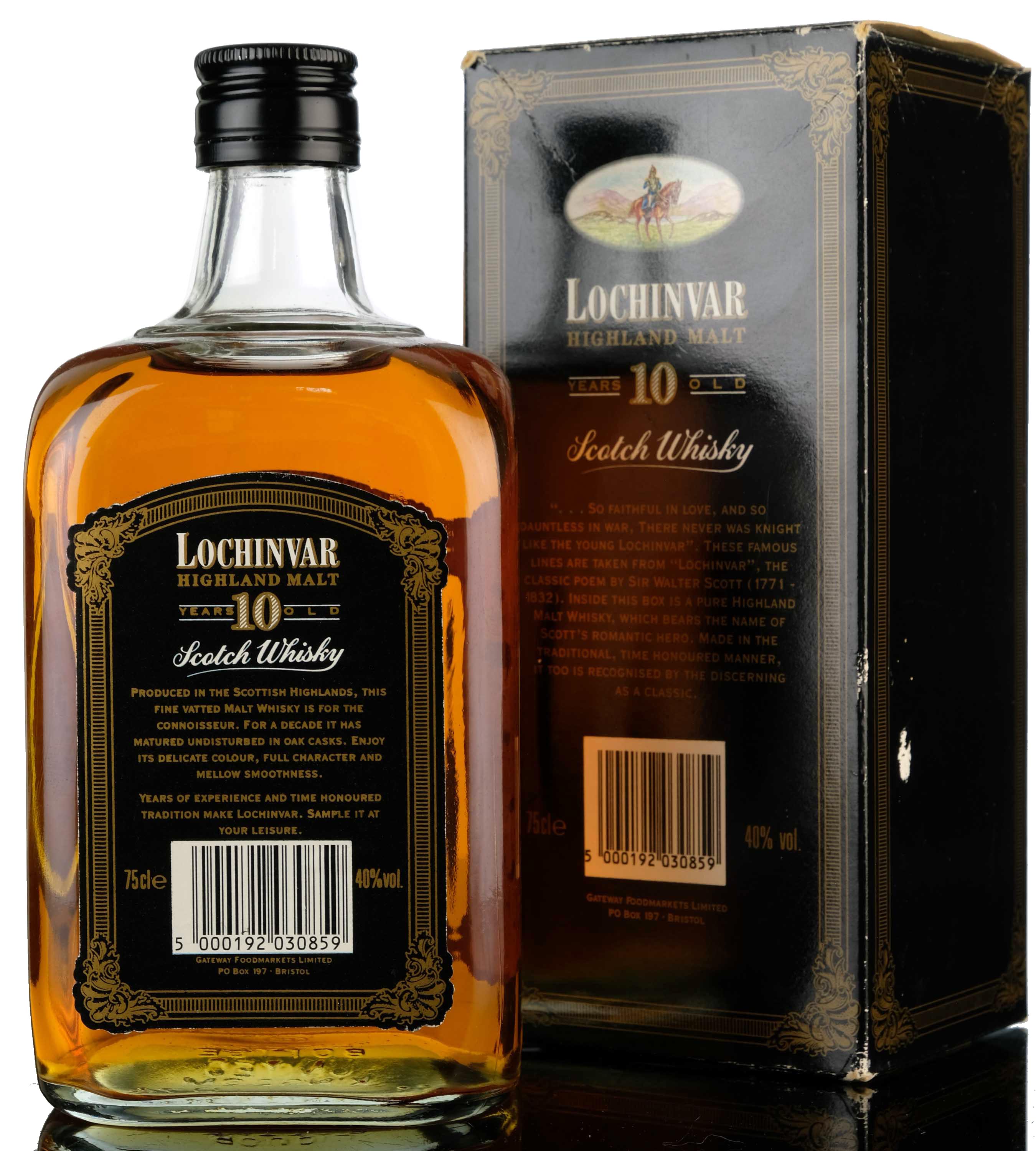 Lochinvar 10 Year Old Highland Malt  1980s