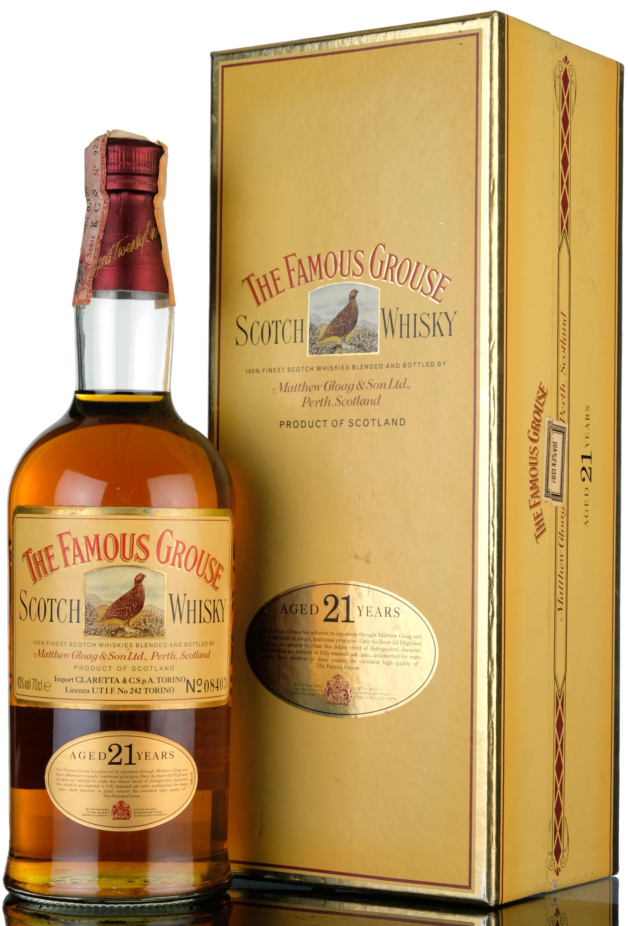 Famous Grouse 21 Year Old - 1990s