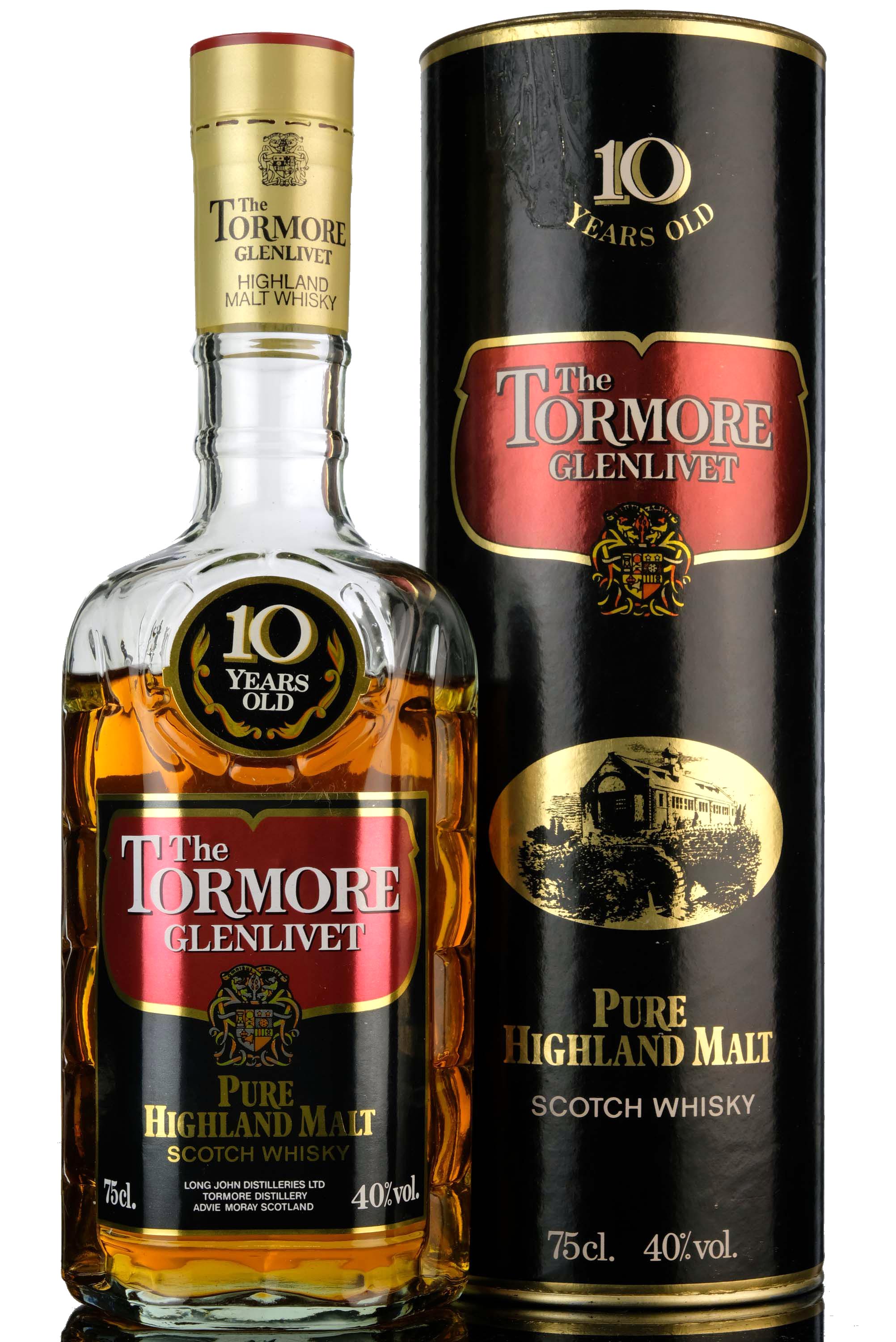 Tormore-Glenlivet 10 Year Old - 1980s