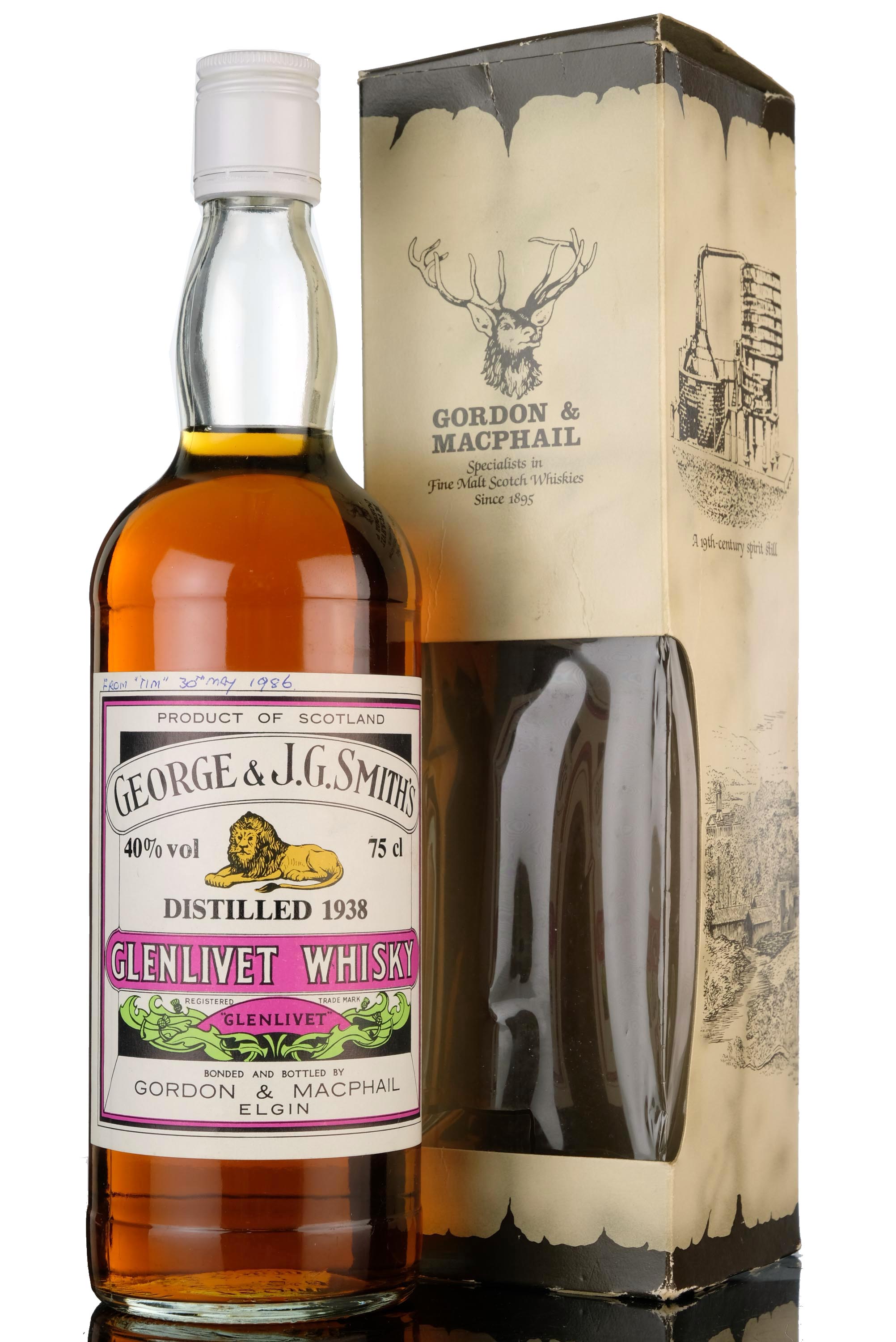 Glenlivet 1938 - Gordon & MacPhail - 1980s