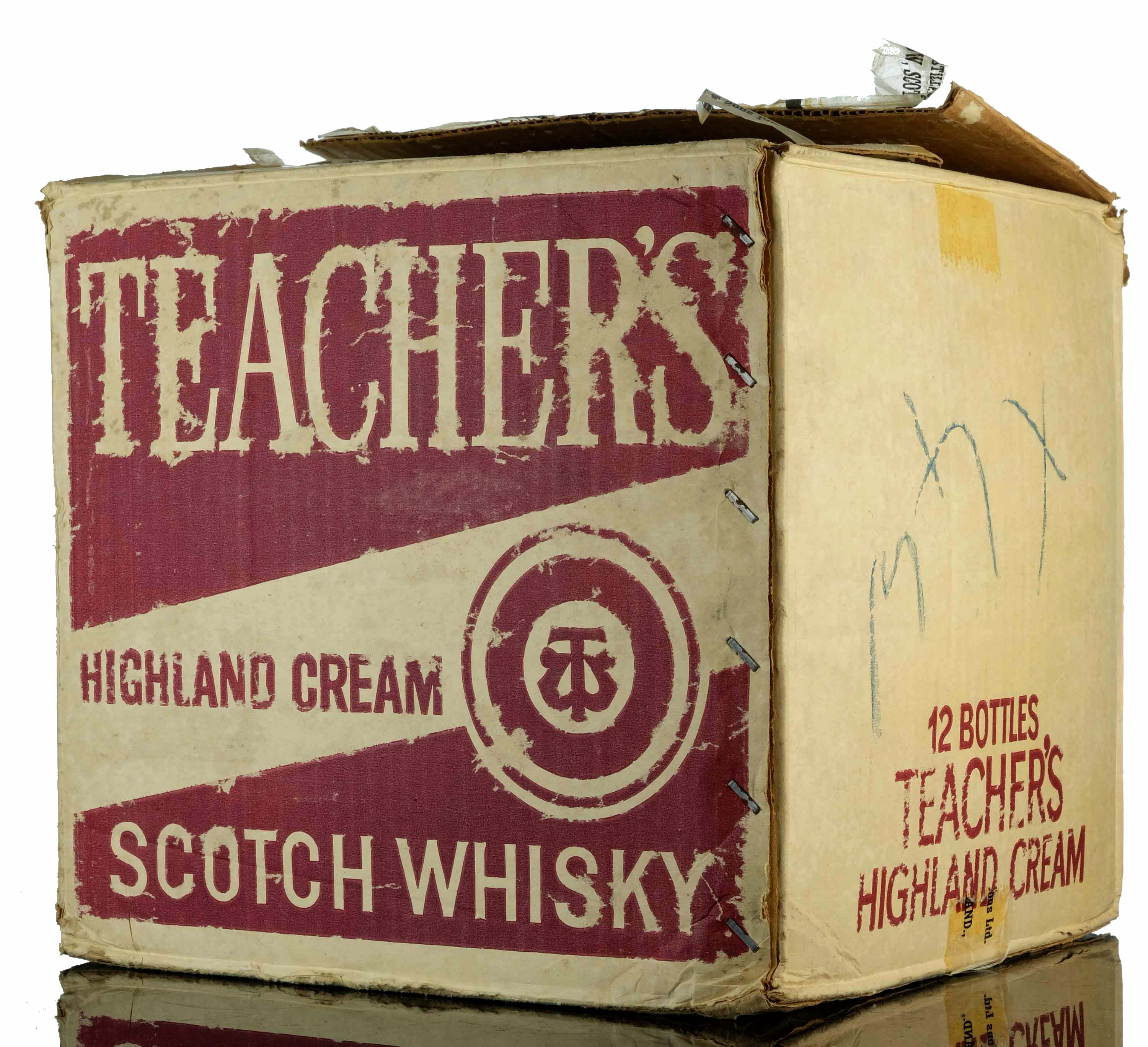 One Full Case Teachers Highland Cream 1970s