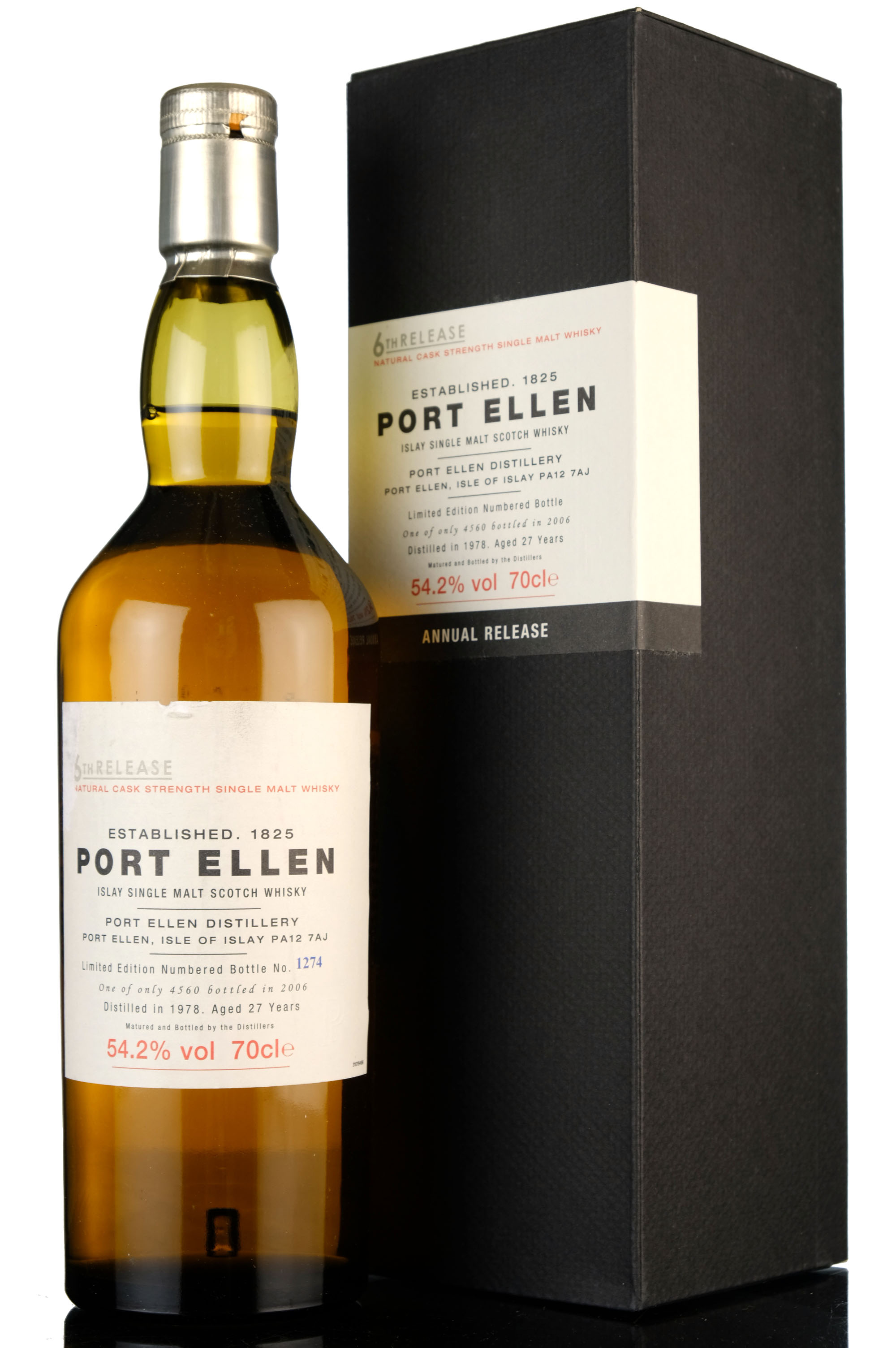 Port Ellen 1978-2006 - 27 Year Old - 6th Release