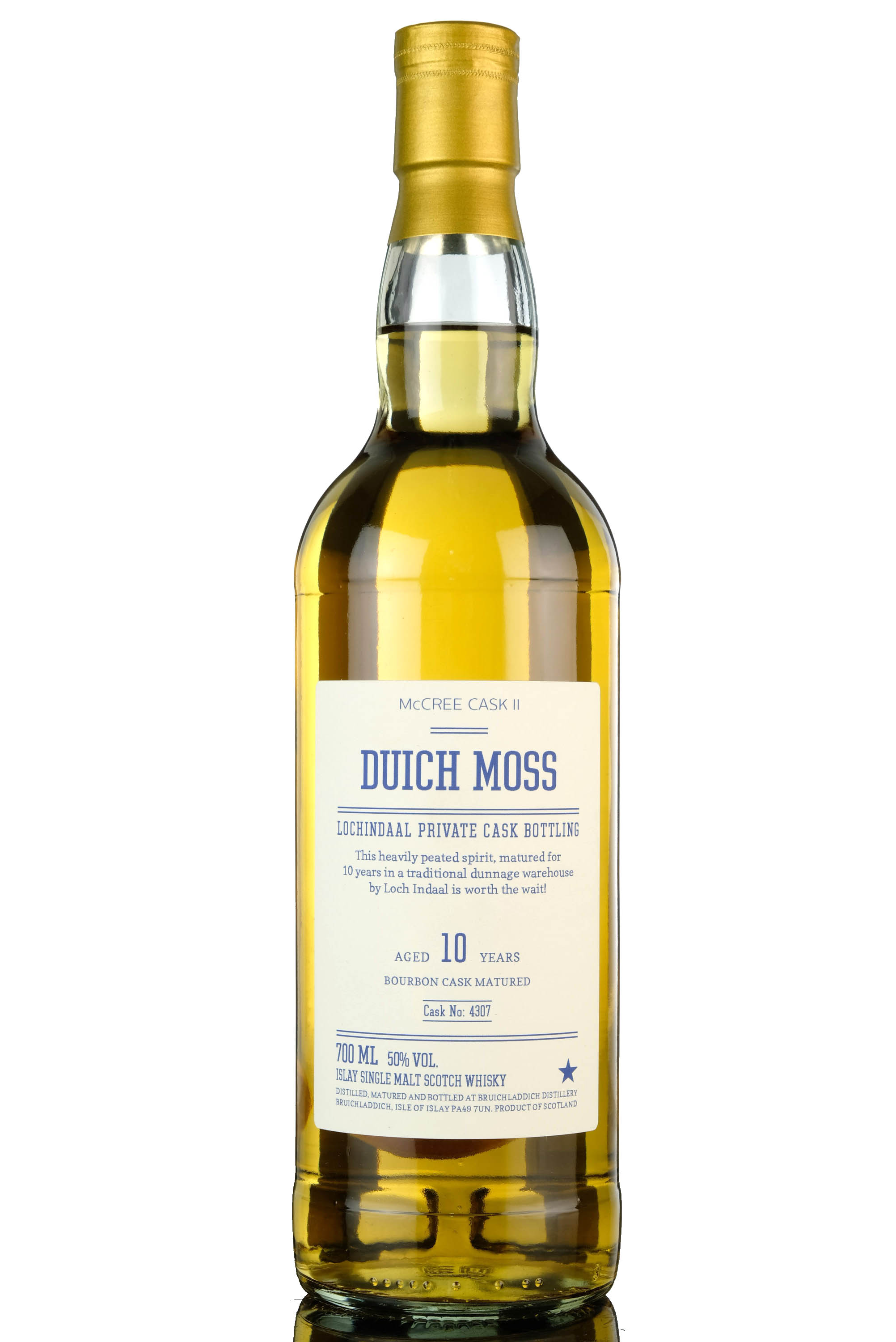 Bruichladdich Lochindaal 10 Year Old - Private Single Cask 4307