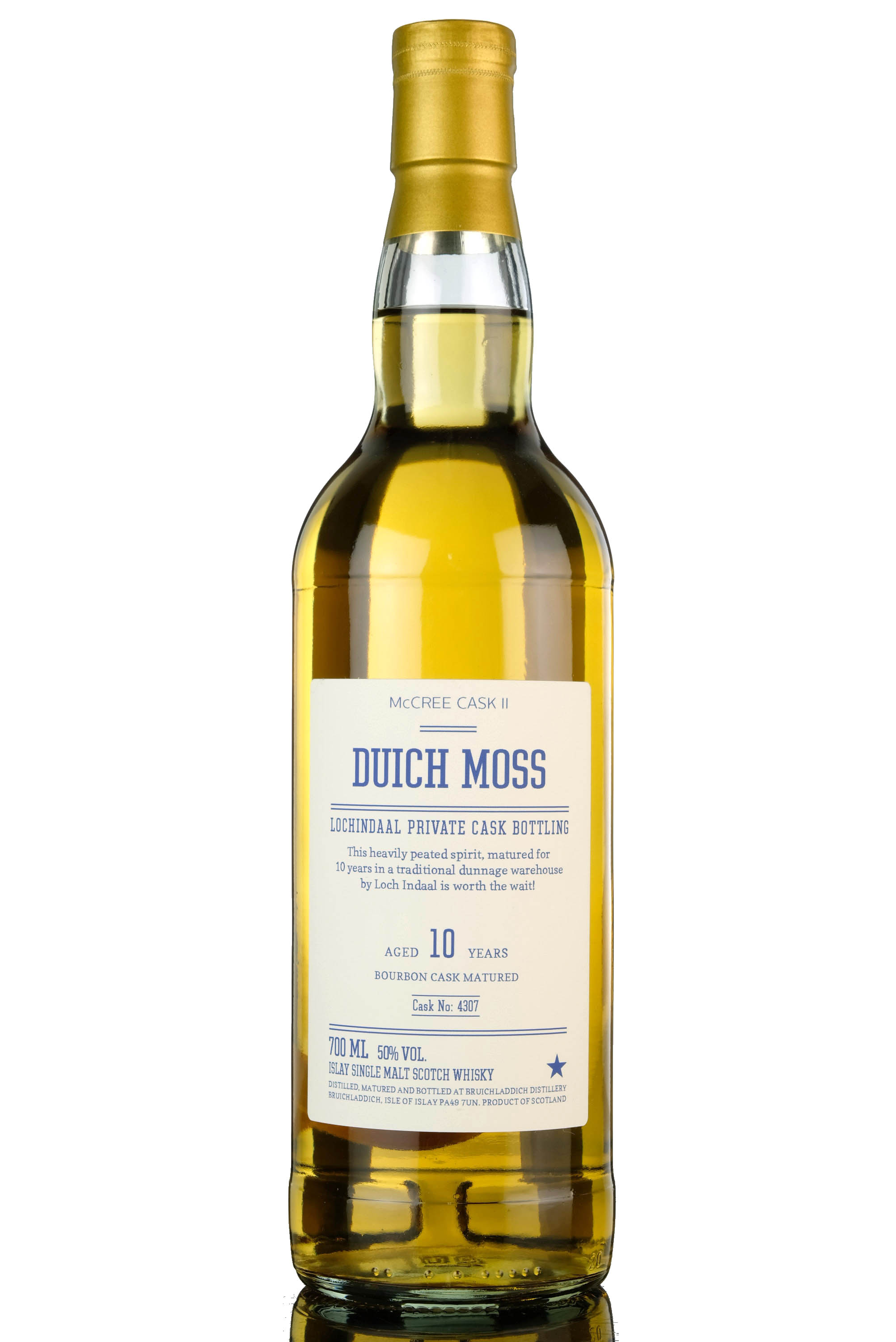 Bruichladdich Lochindaal 10 Year Old - Private Single Cask 4307