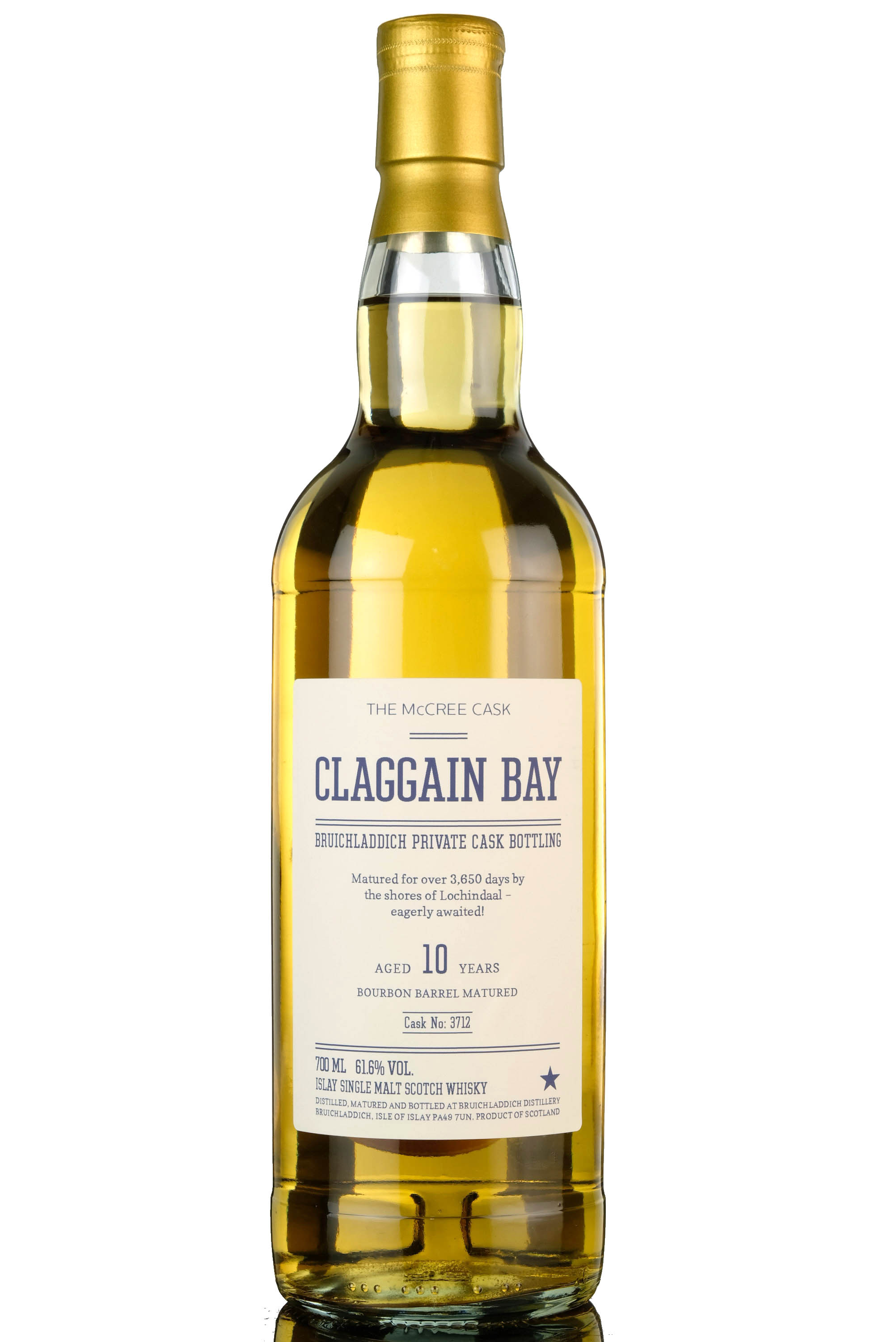 Bruichladdich 10 Year Old - Private Single Cask 3712