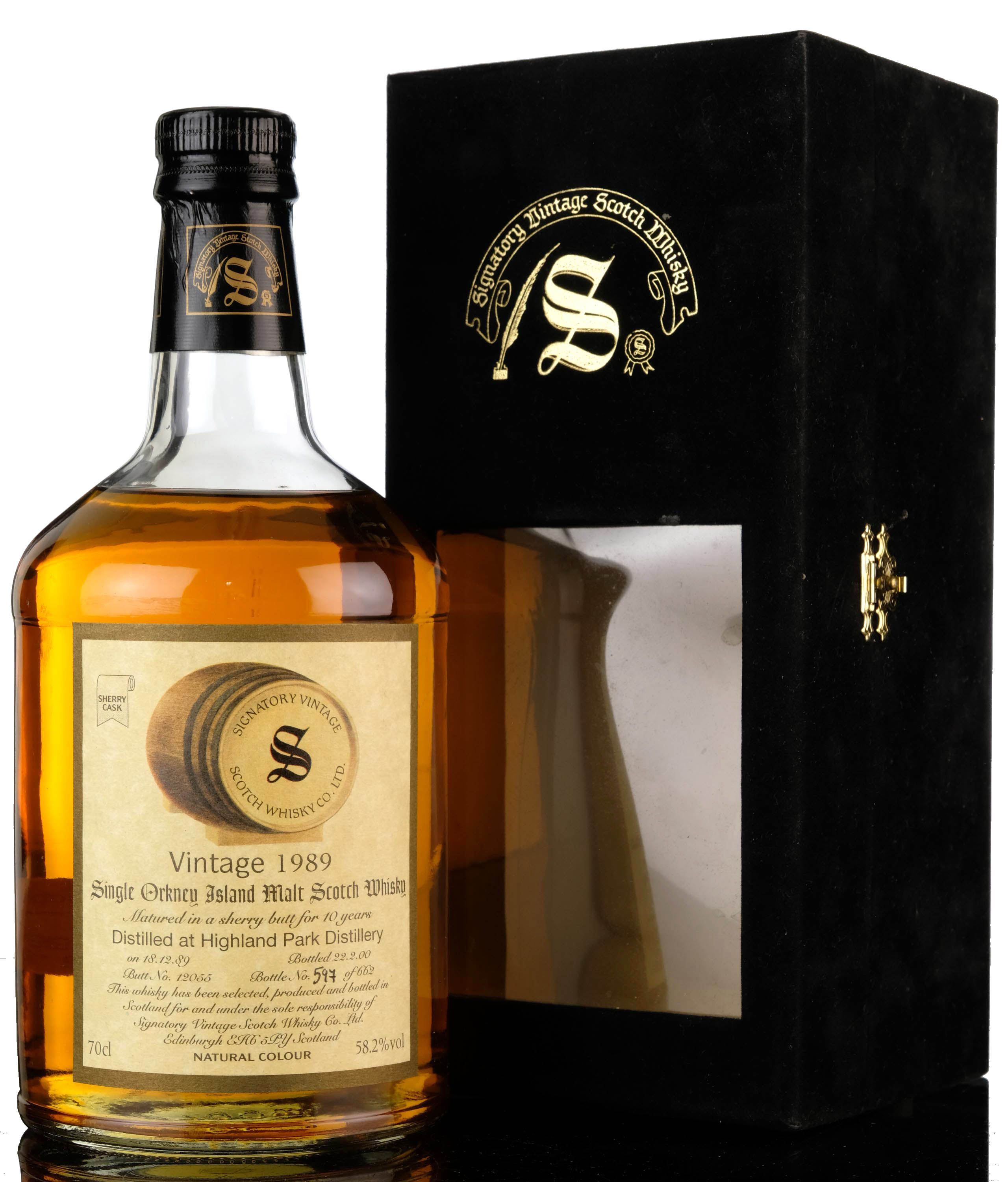 Highland Park 1989-2000 - 10 Year Old - Signatory Vintage - Single Cask 12055