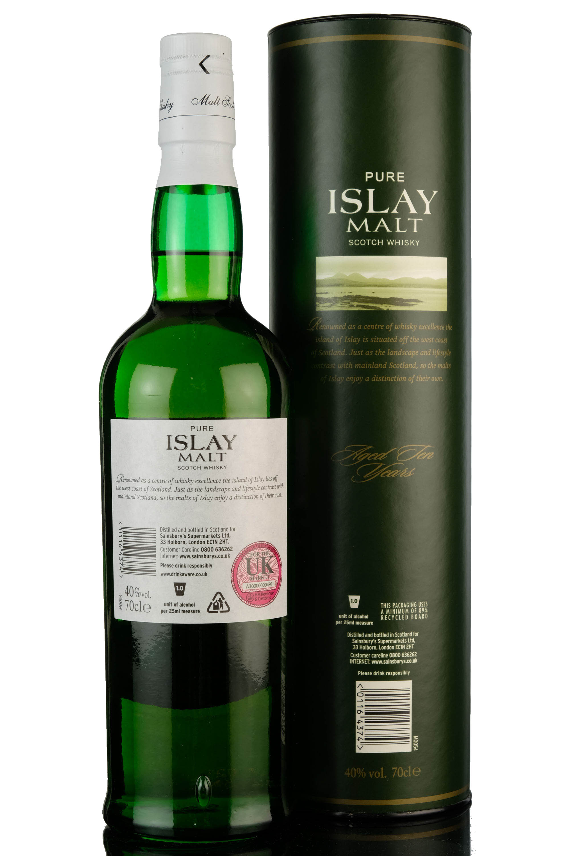Sainsburys Pure Islay Malt - 10 Year Old