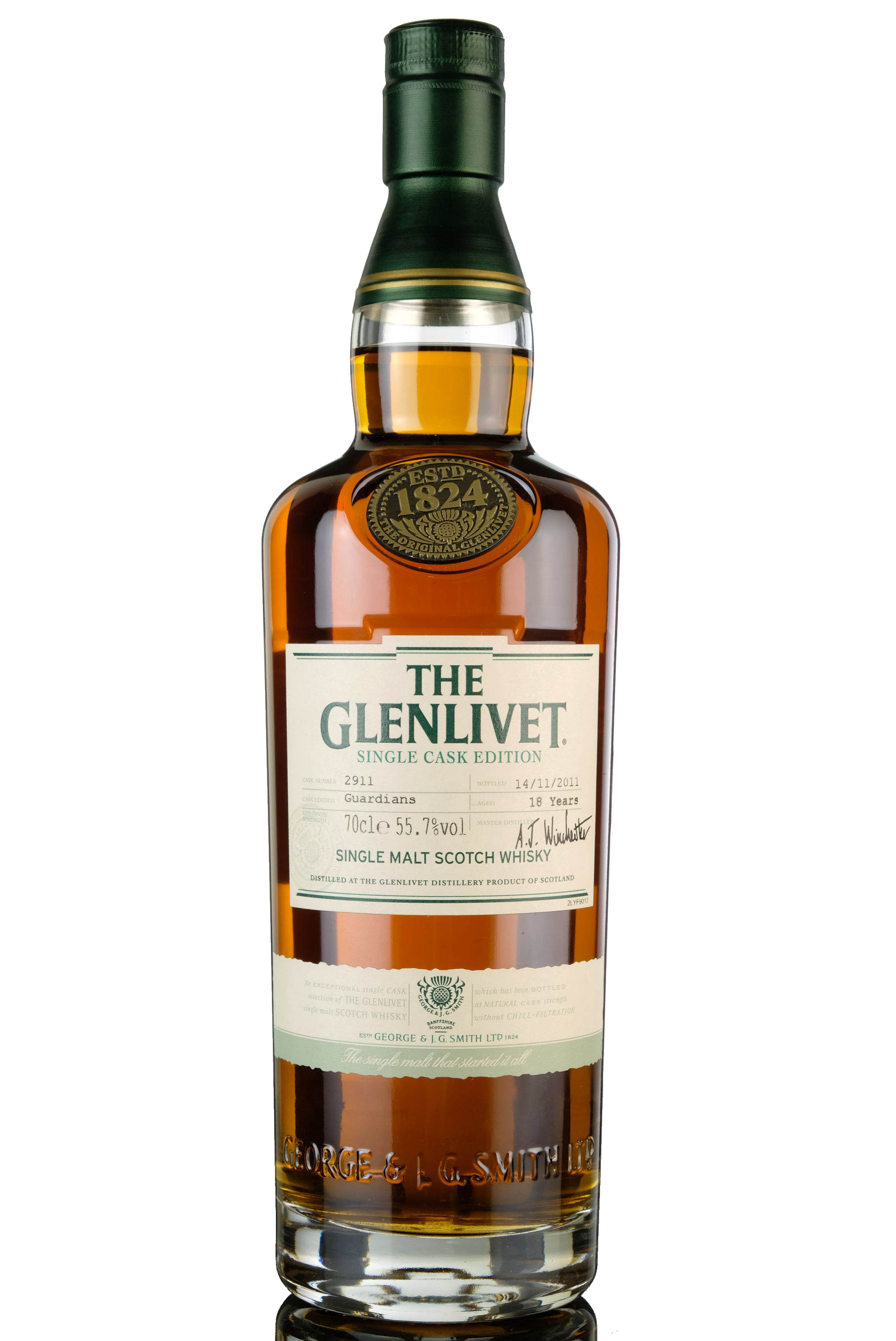 Glenlivet 18 Year Old - Guardians Single Cask 2911