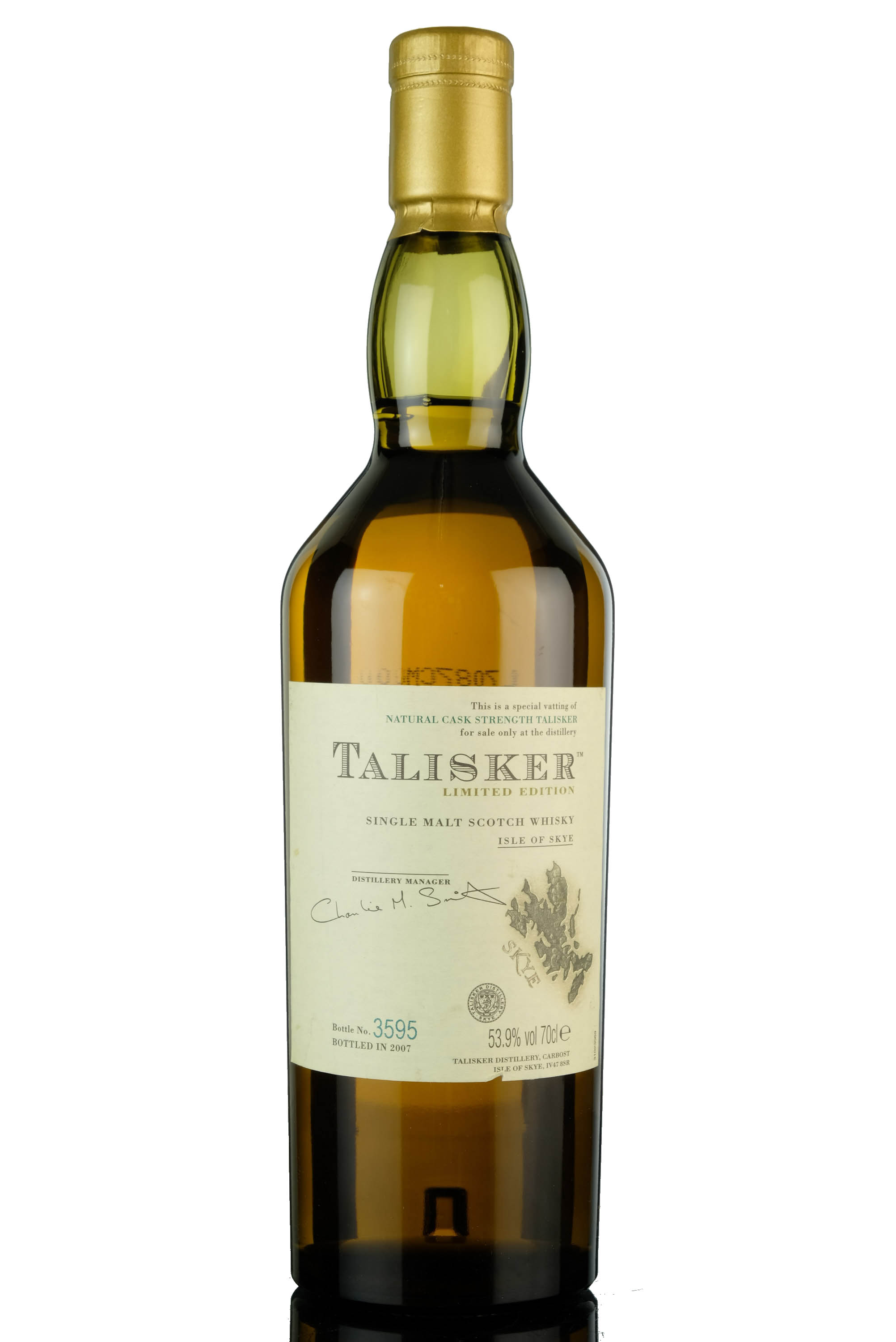 Talisker Distillery Exclusive - Bottled 2007