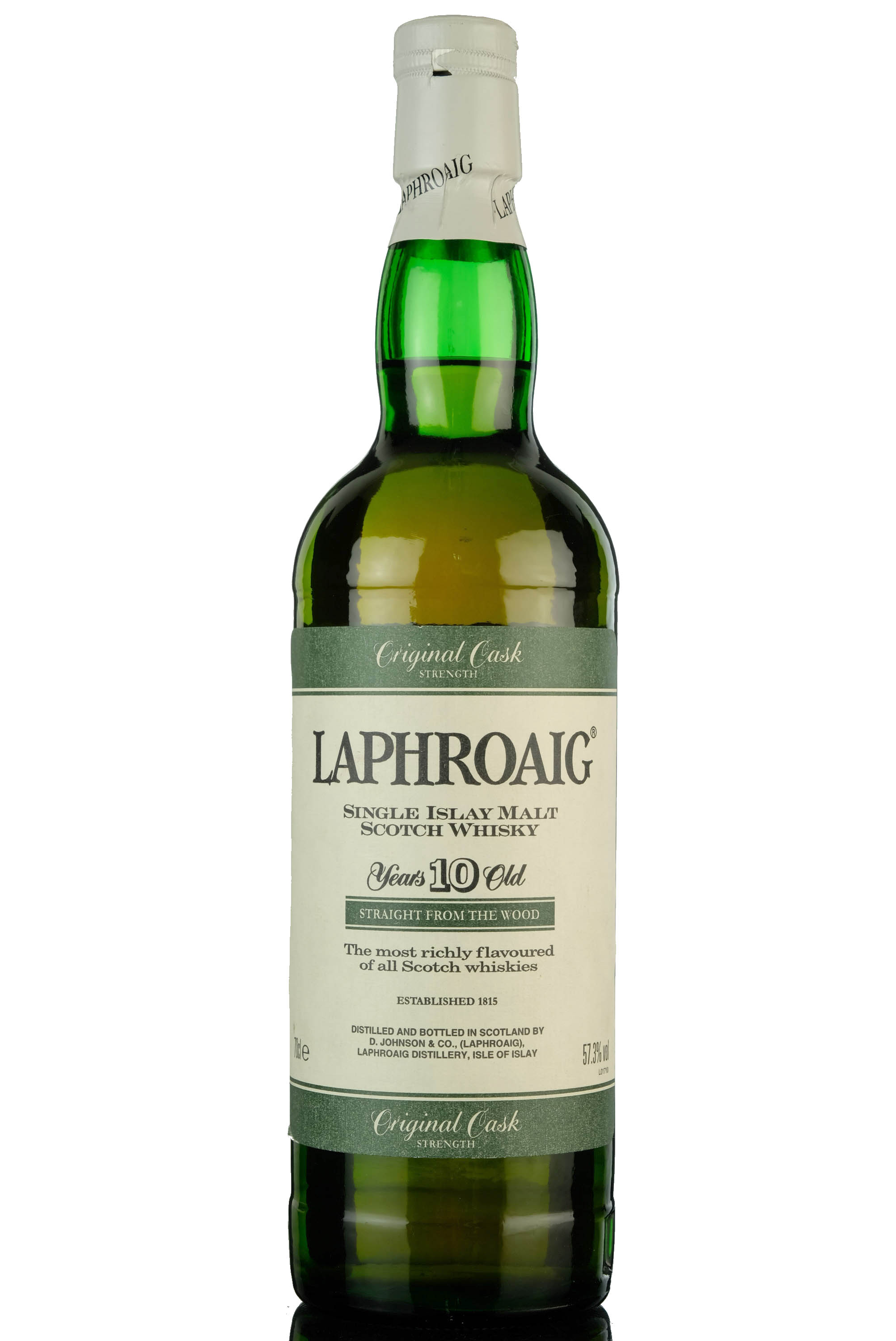Laphroaig 10 Year Old - Original Cask Strength - 57.3%