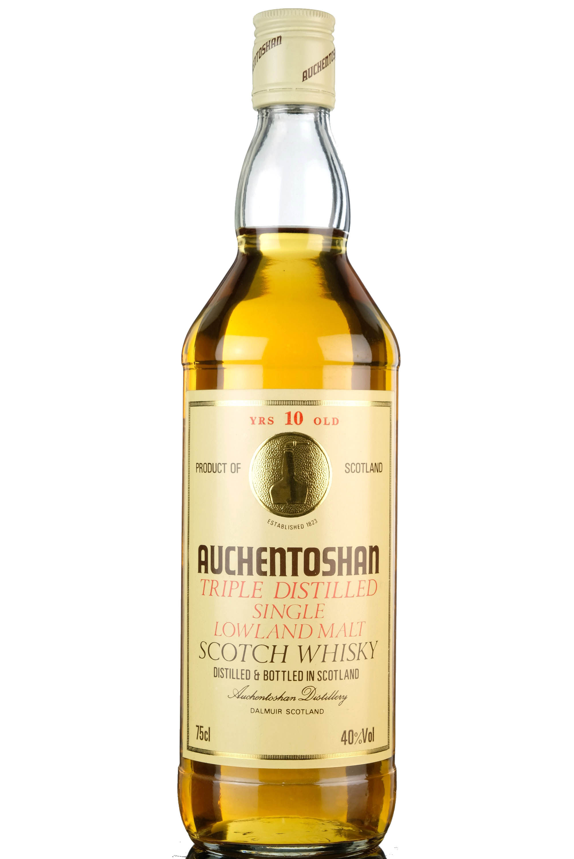 Auchentoshan 10 Year Old - 1980s