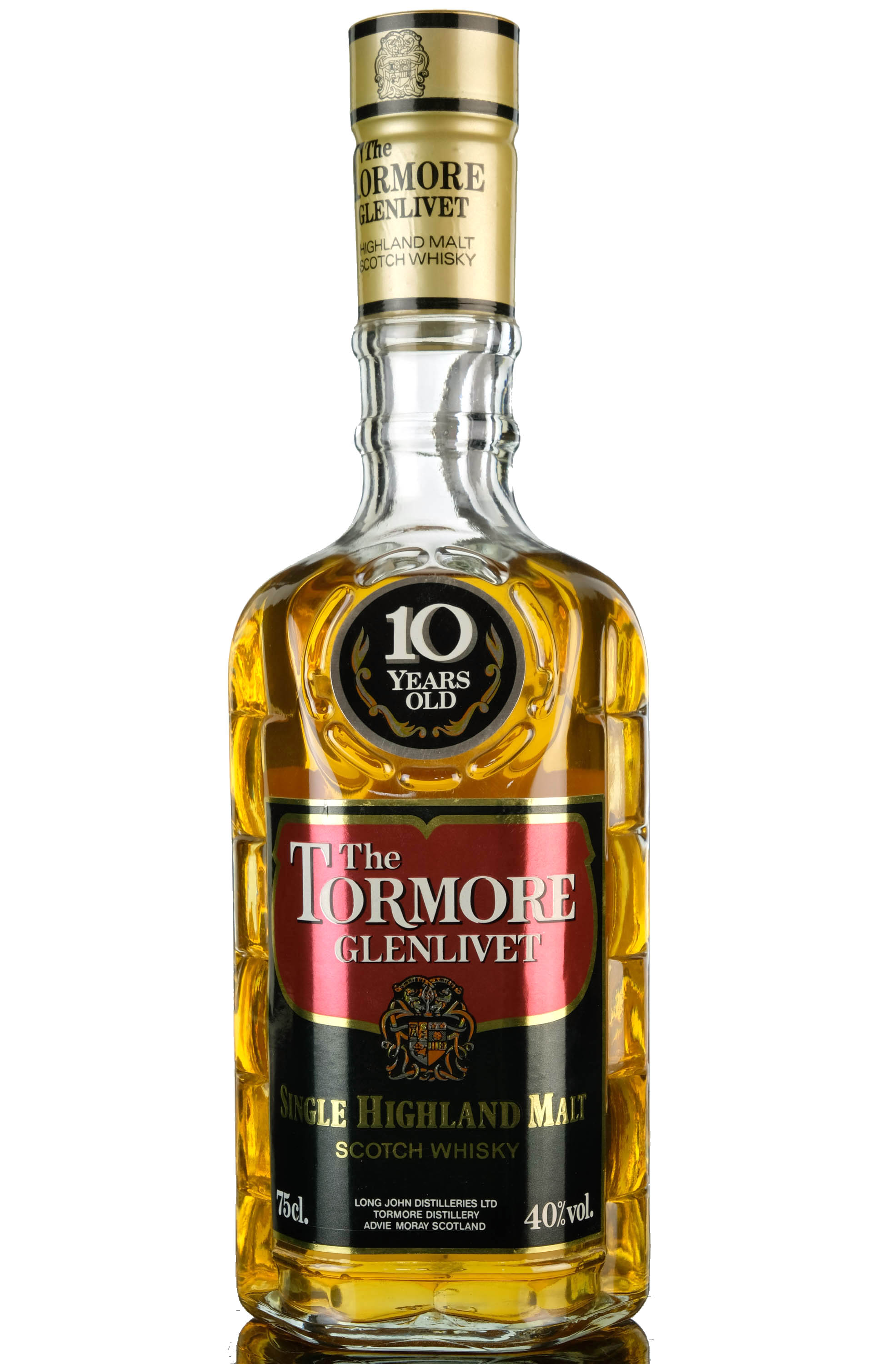 Tormore-Glenlivet 10 Year Old - 1980s