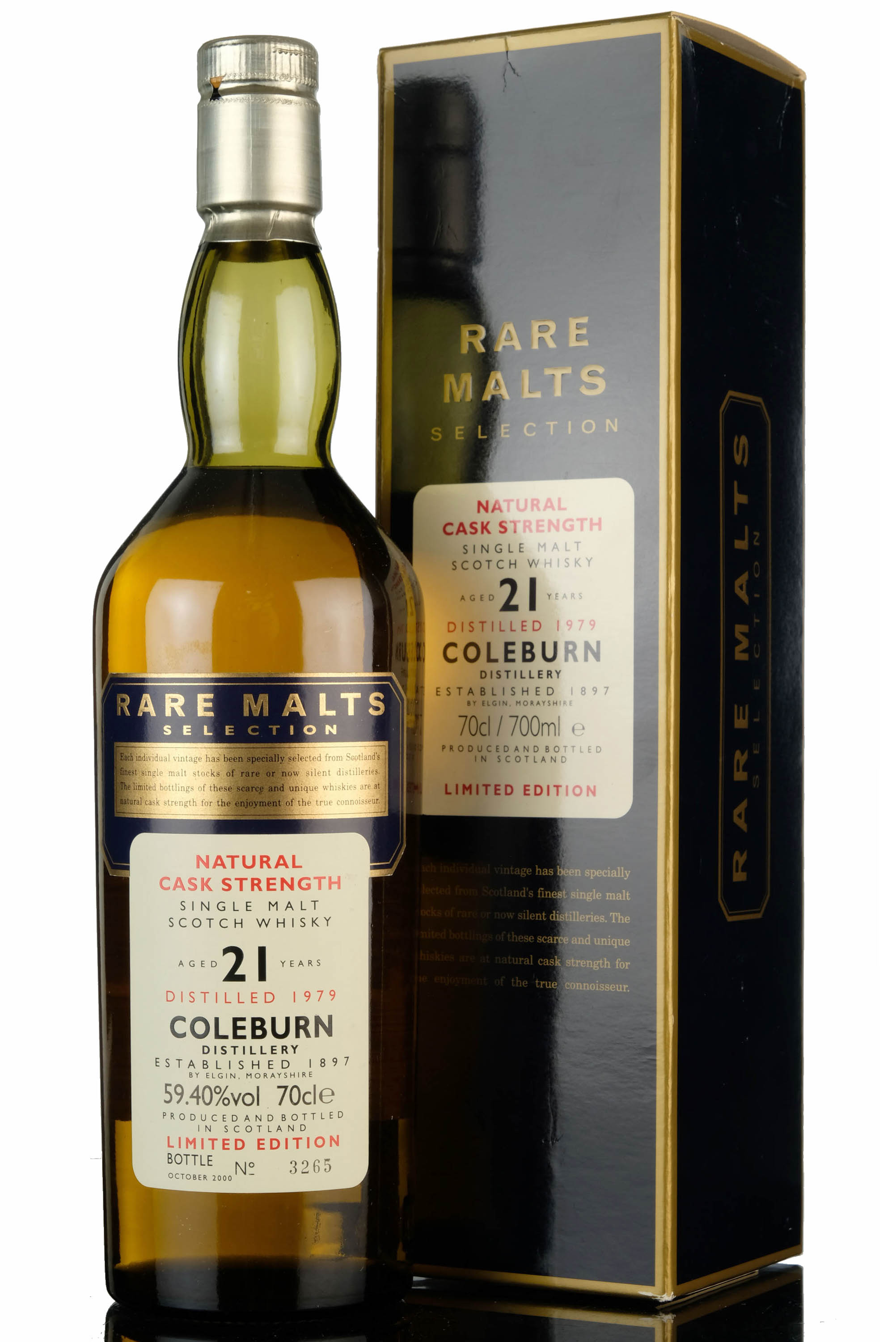 Coleburn 1979-2000 - 21 Year Old - Rare Malts 59.40%