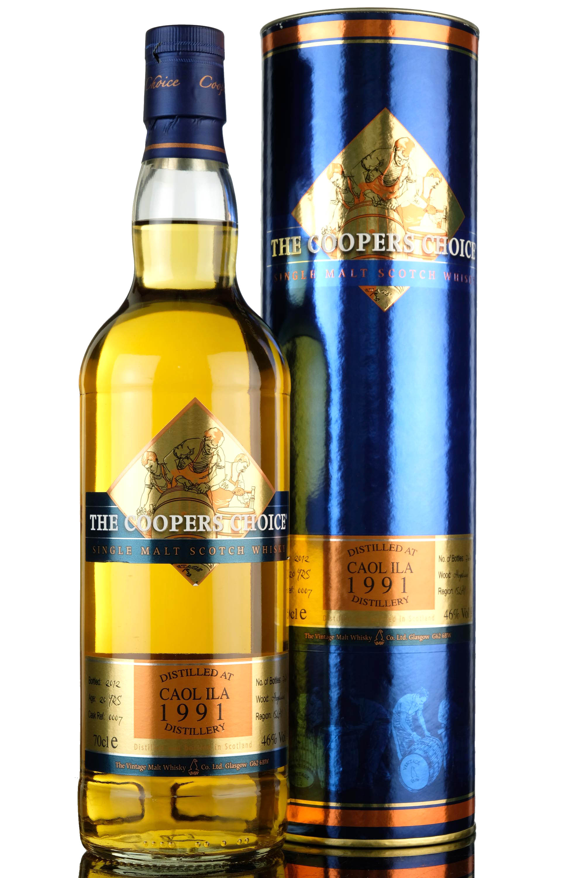 Caol Ila 1991-2012 - 20 Year Old - Coopers Choice