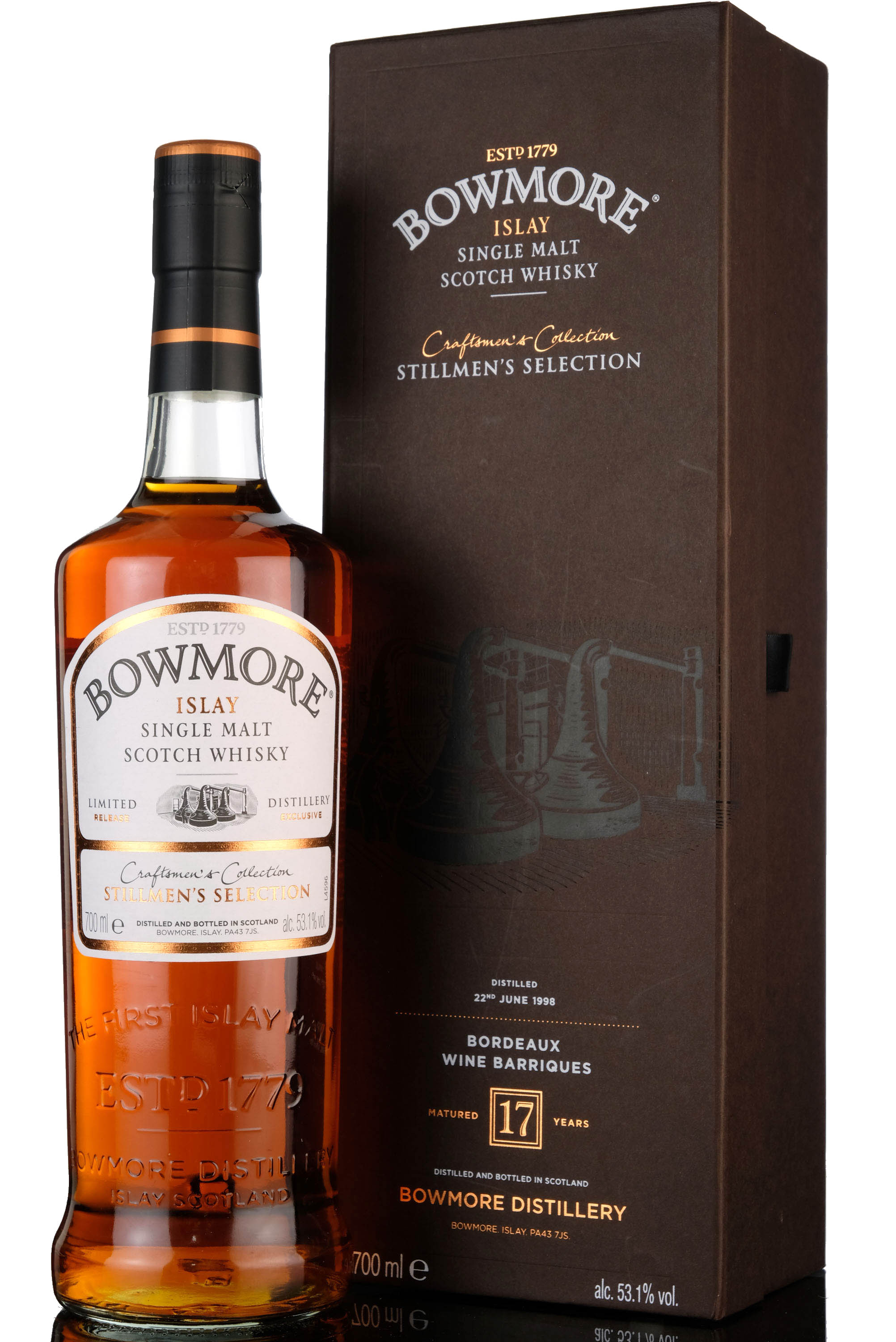 Bowmore 1998 - 17 Year Old - Stillmens Selection