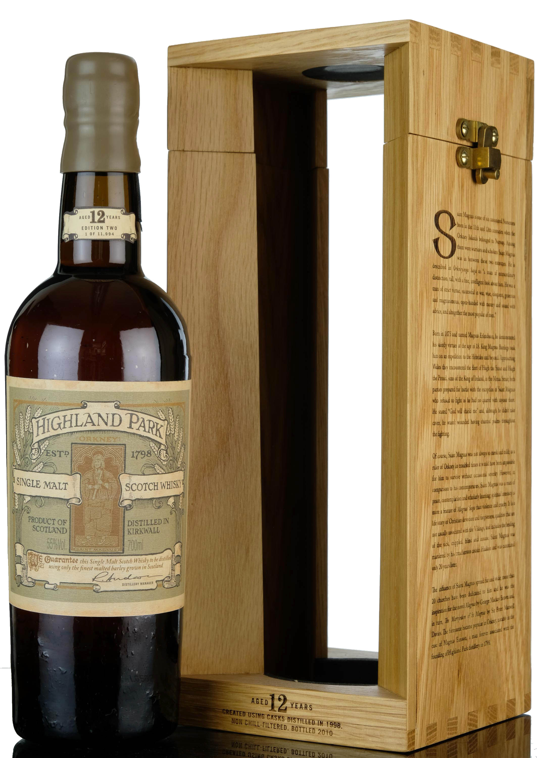 Highland Park 12 Year Old - St Magnus - Second Edition