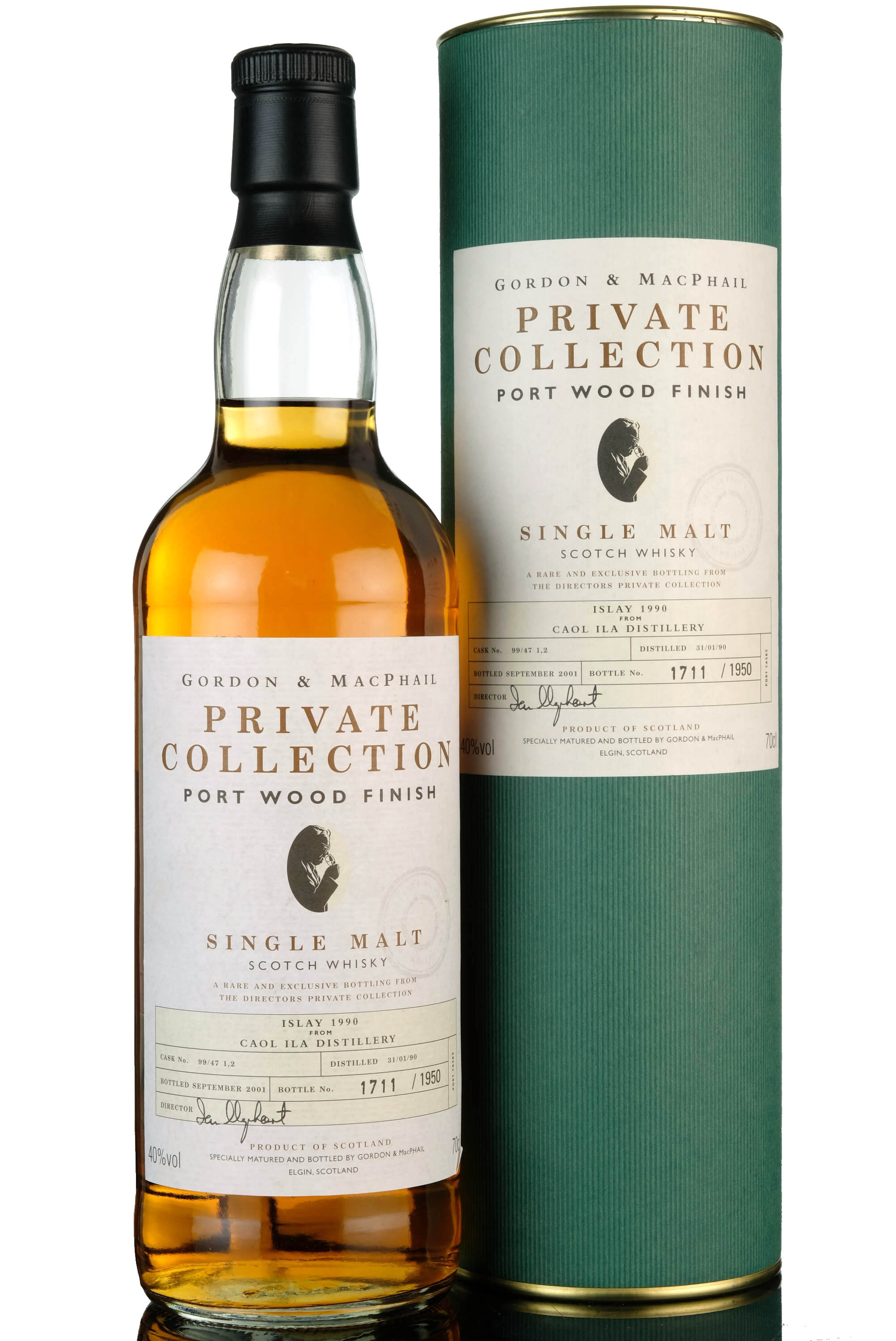 Caol Ila 1990-2001 - Private Collection - Port wood Finish
