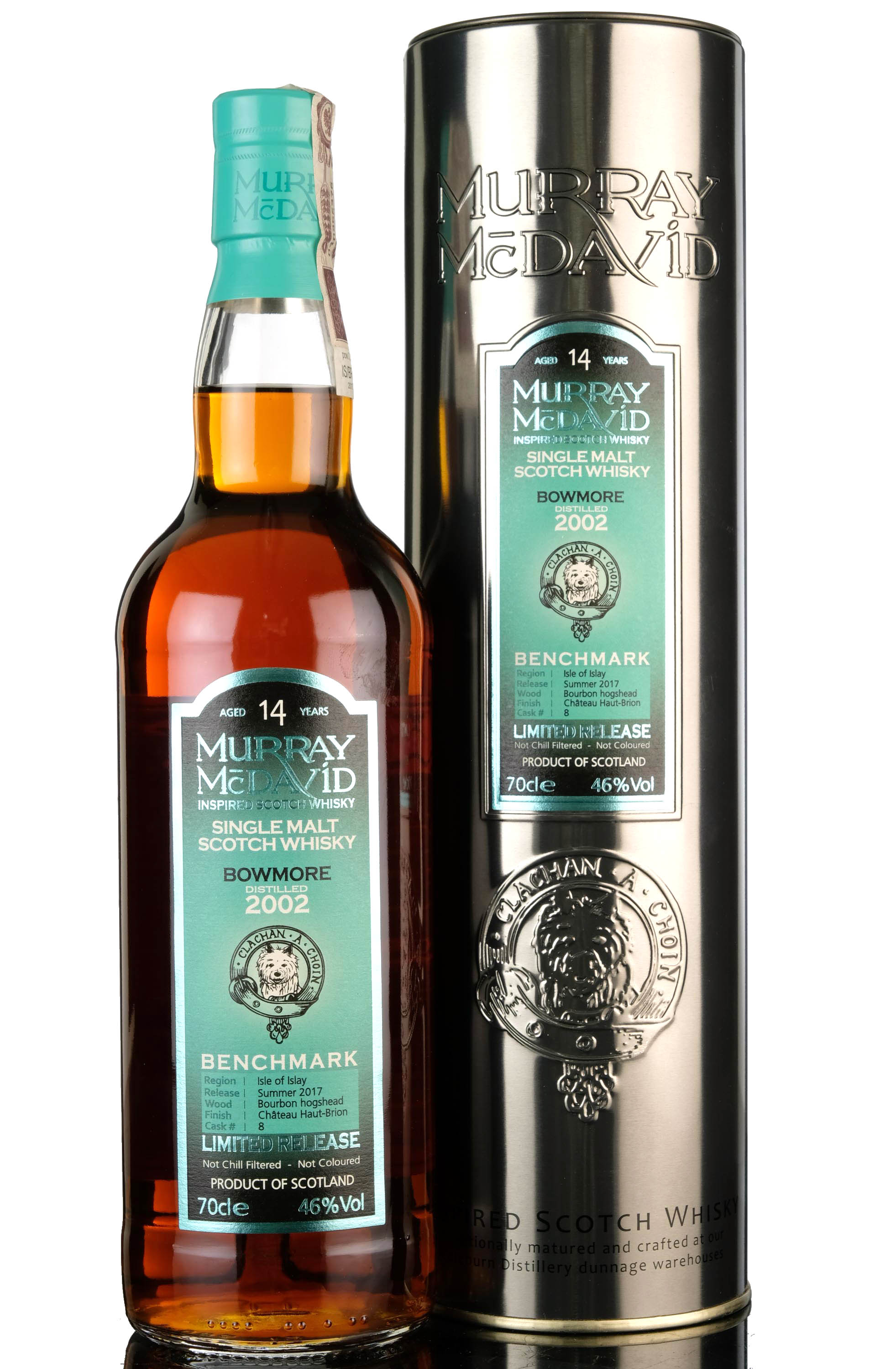 Bowmore 2002-2017 - 14 Year Old - Murray McDavid