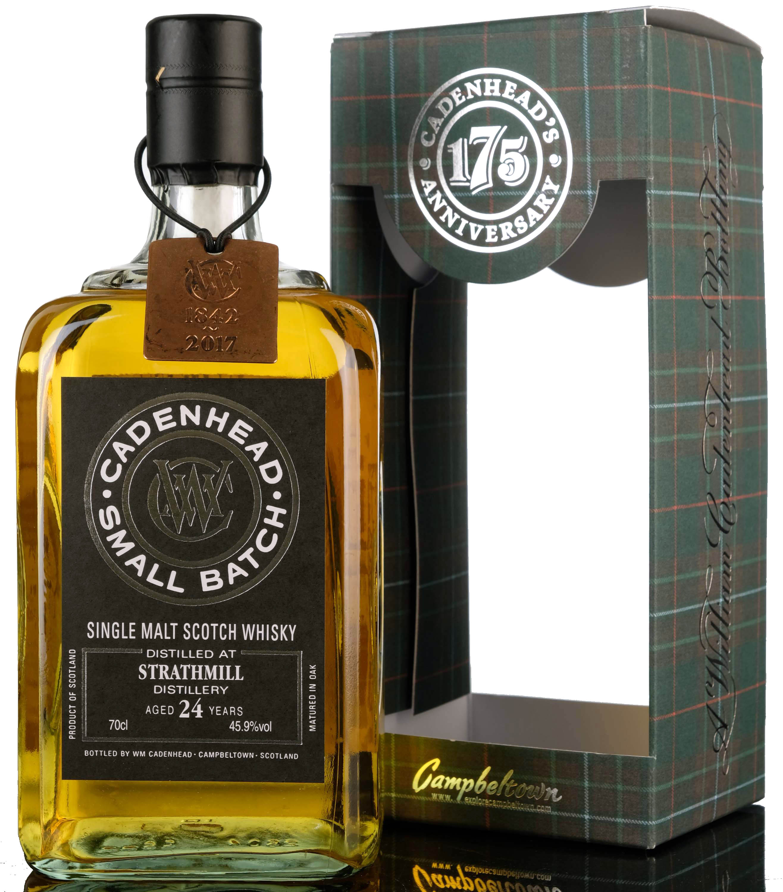 Strathmill 1992-2017 - 24 Year Old - Cadenheads Small Batch - 175th Anniversary