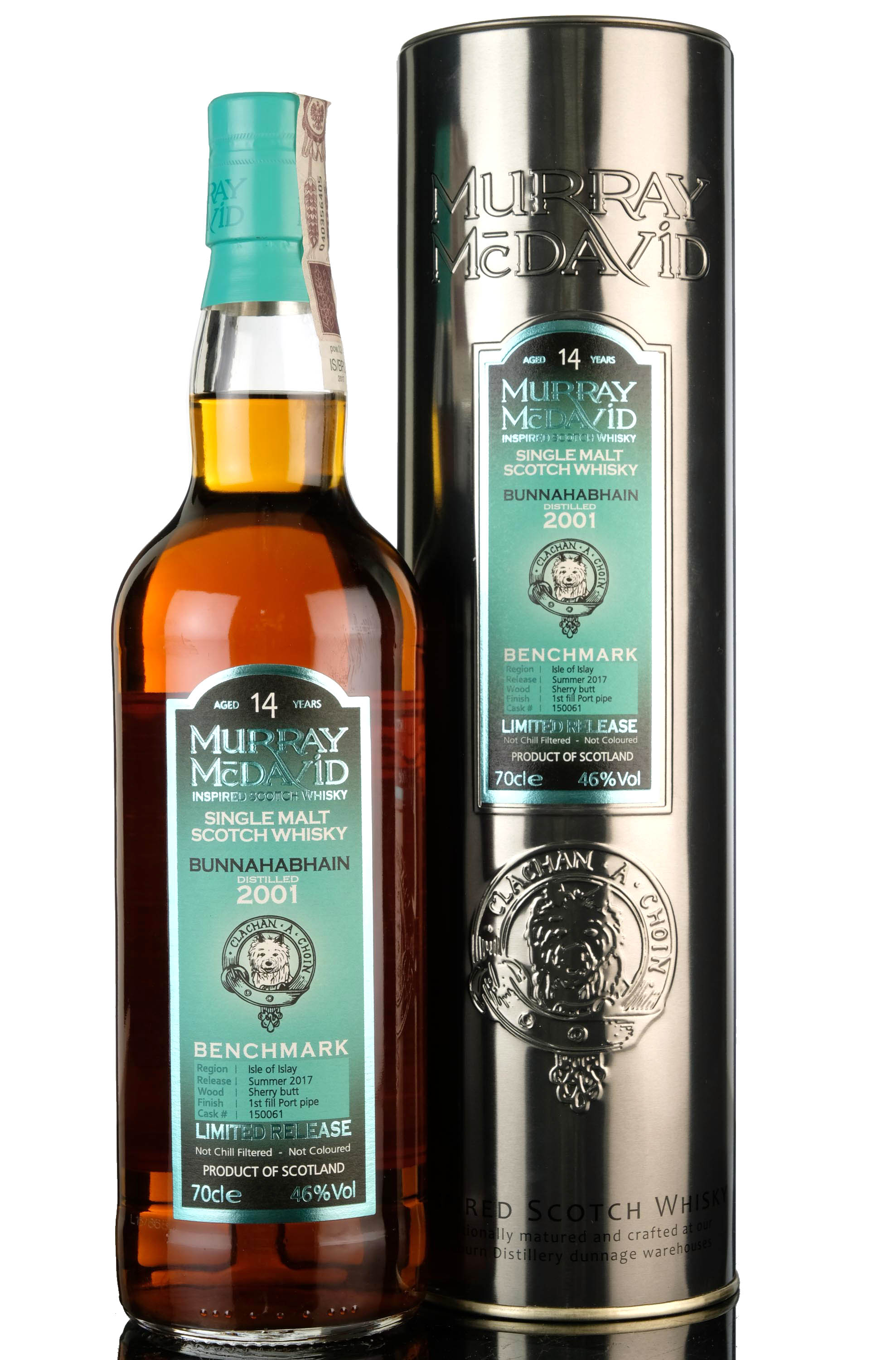 Bunnahabhain 2001-2017 - 14 Year Old - Murray McDavid