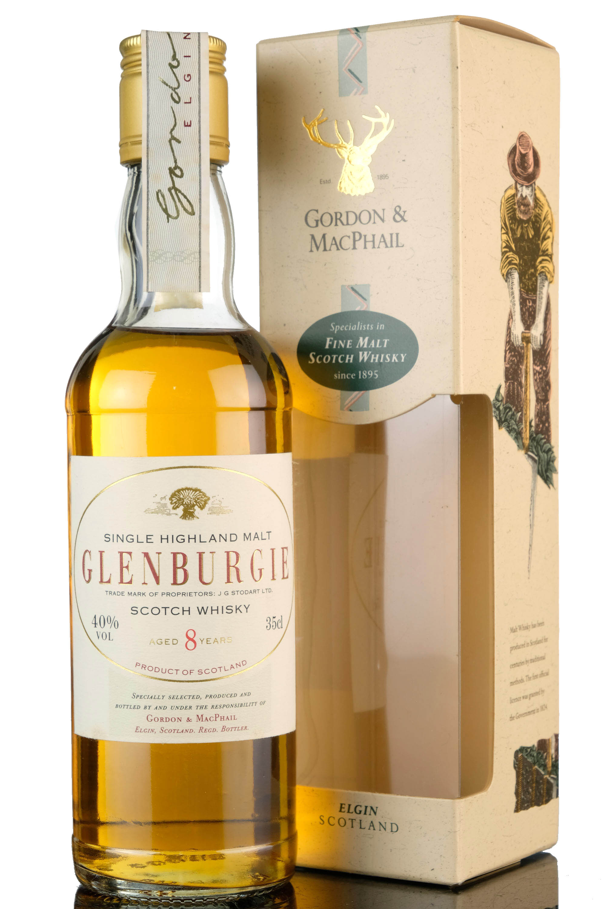Glenburgie 8 Year Old - Gordon & MacPhail - Half Bottle