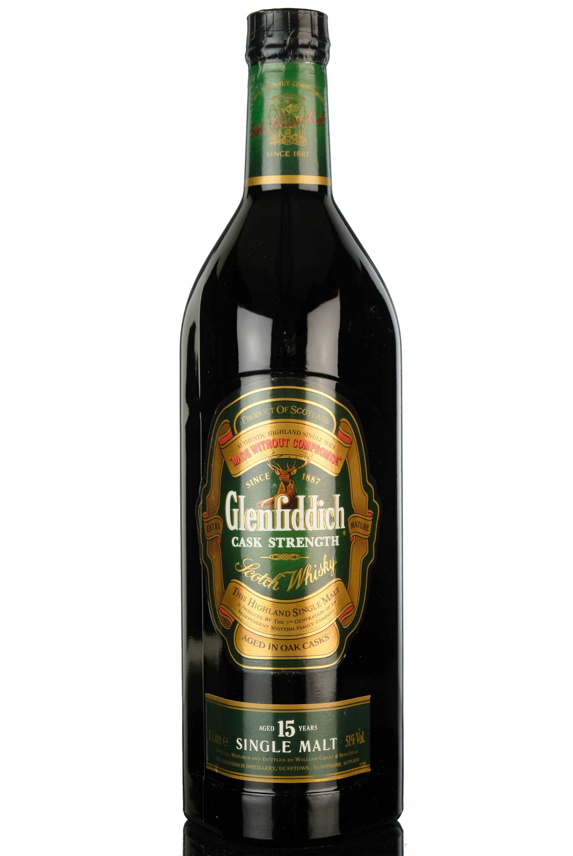 Glenfiddich 15 Year Old - Cask Strength - 1 Litre