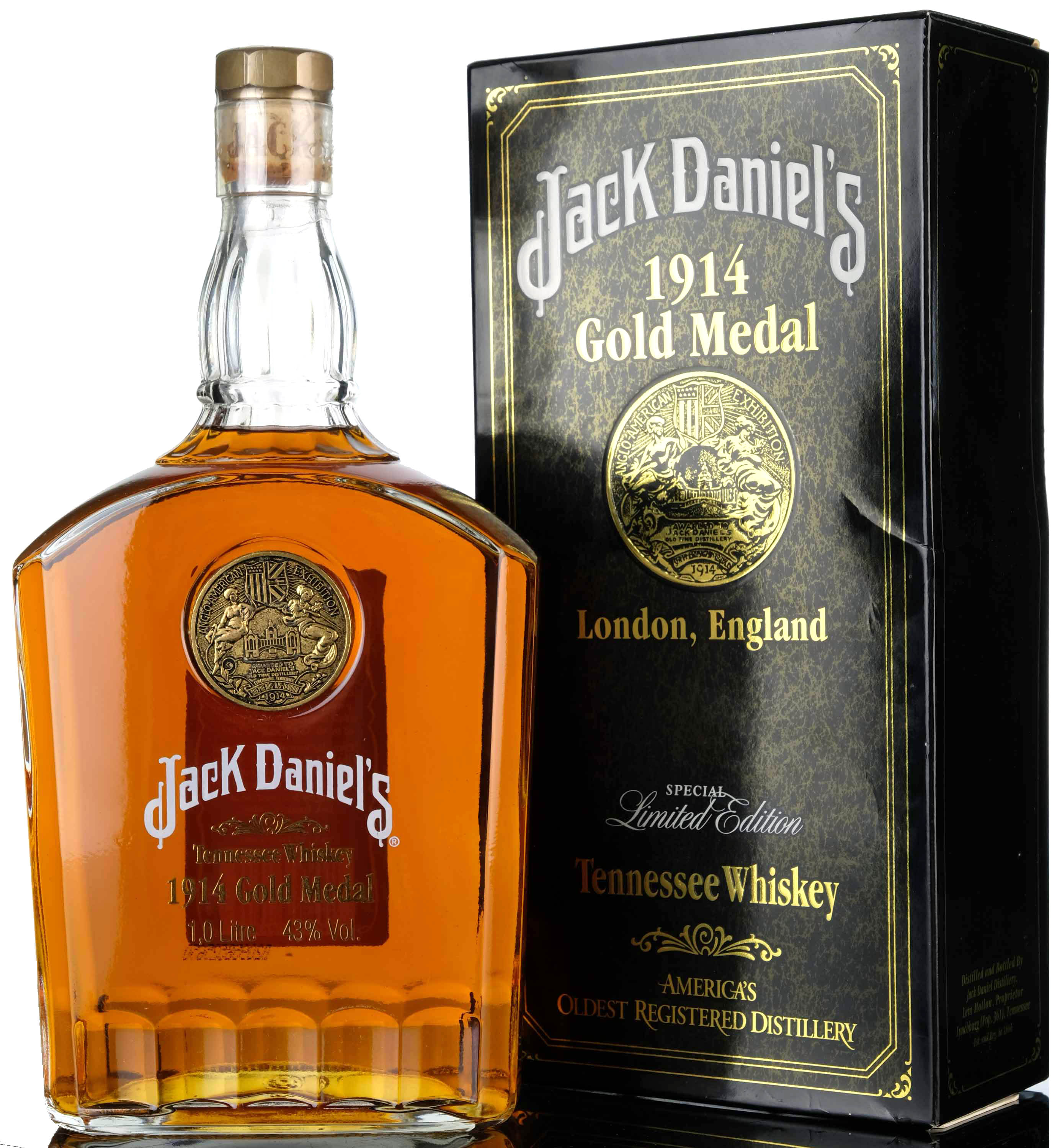 Jack Daniels 1914 Gold Medal - 1 Litre