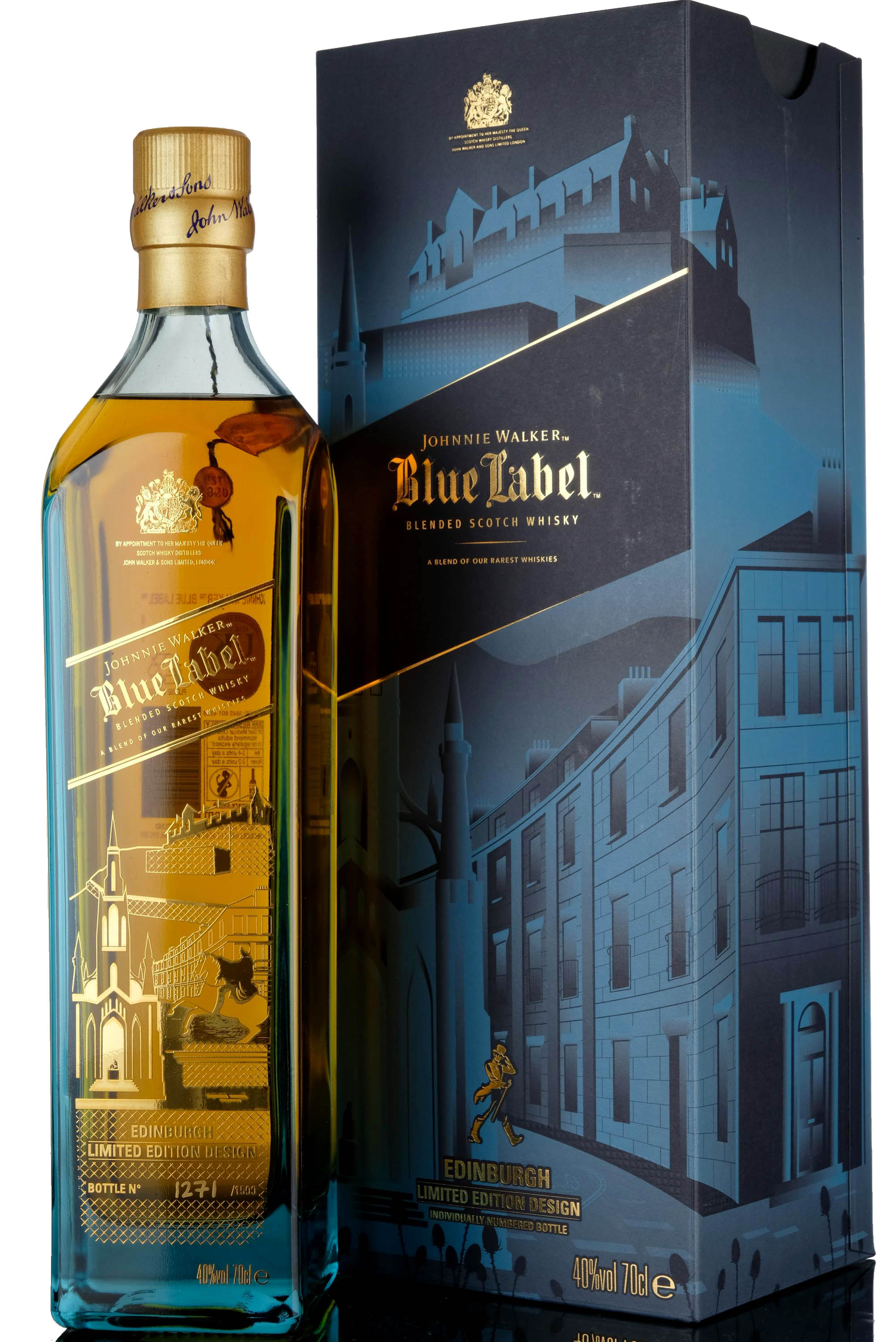 Johnnie Walker Blue Label - Edinburgh Limited Edition Design