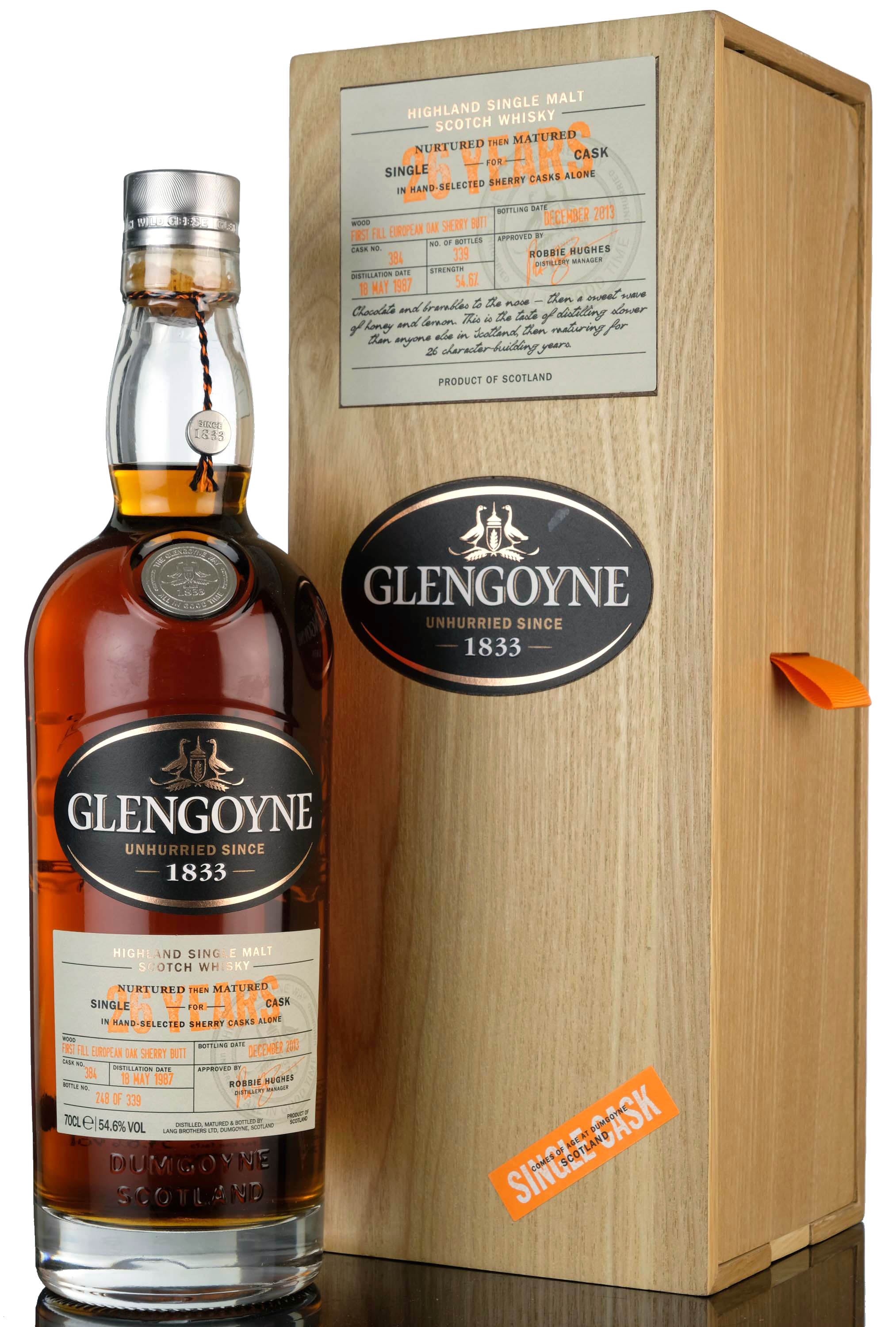 Glengoyne 1987-2013 - 26 Year Old - Single Cask 384