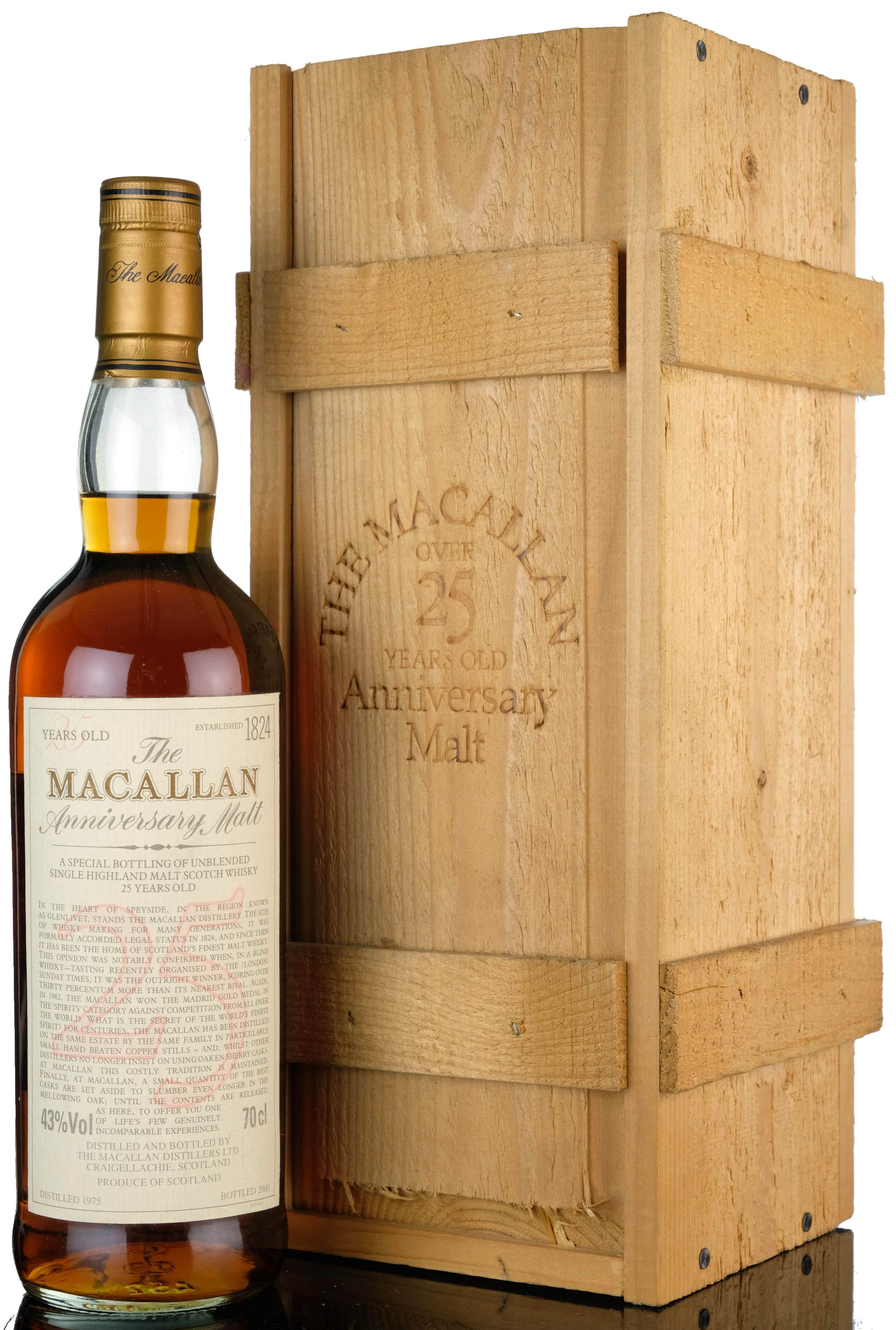 Macallan 1975-2000 - 25 Year Old - Anniversary Malt