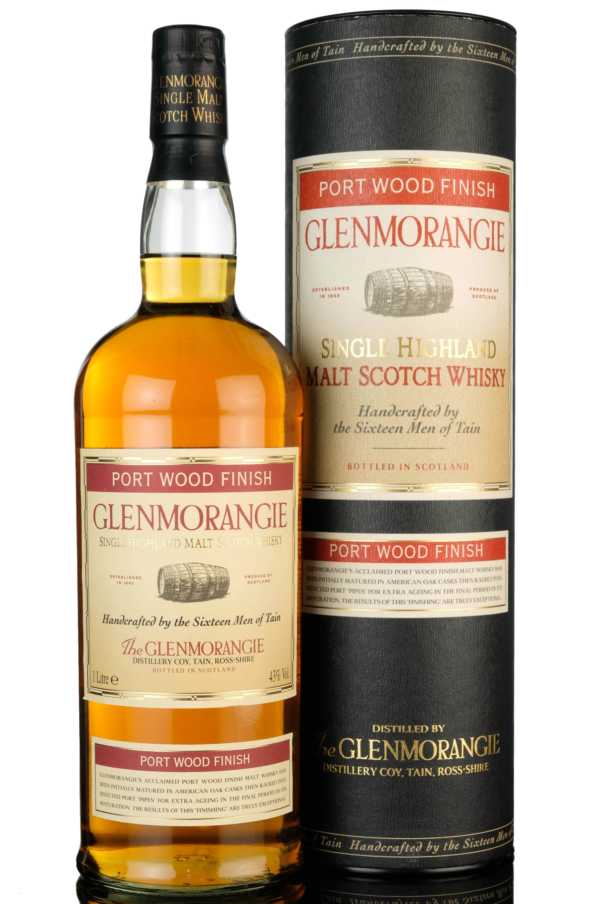 Glenmorangie Port Wood Finish - 1 Litre
