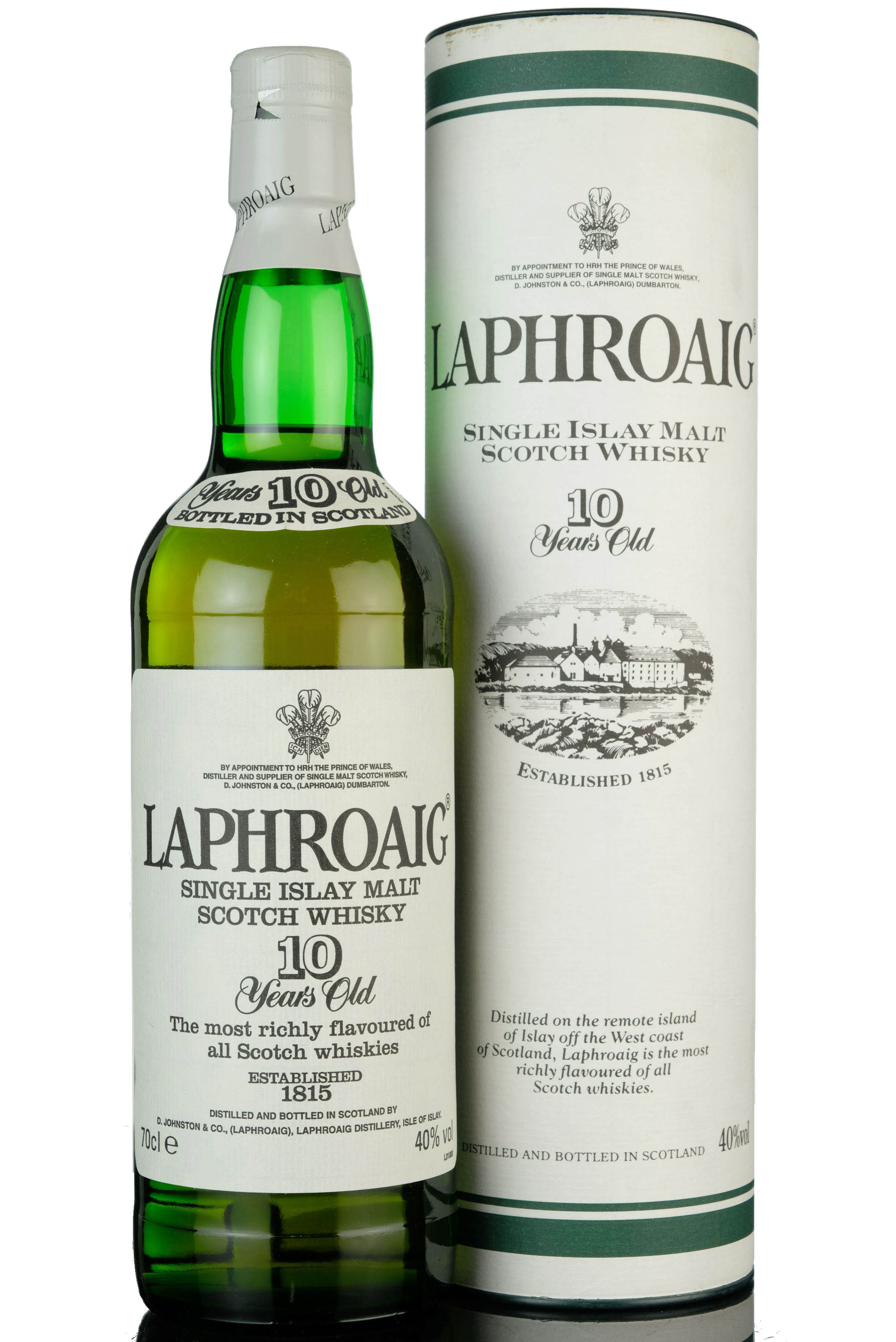 Laphroaig 10 Year Old - Late 1990s