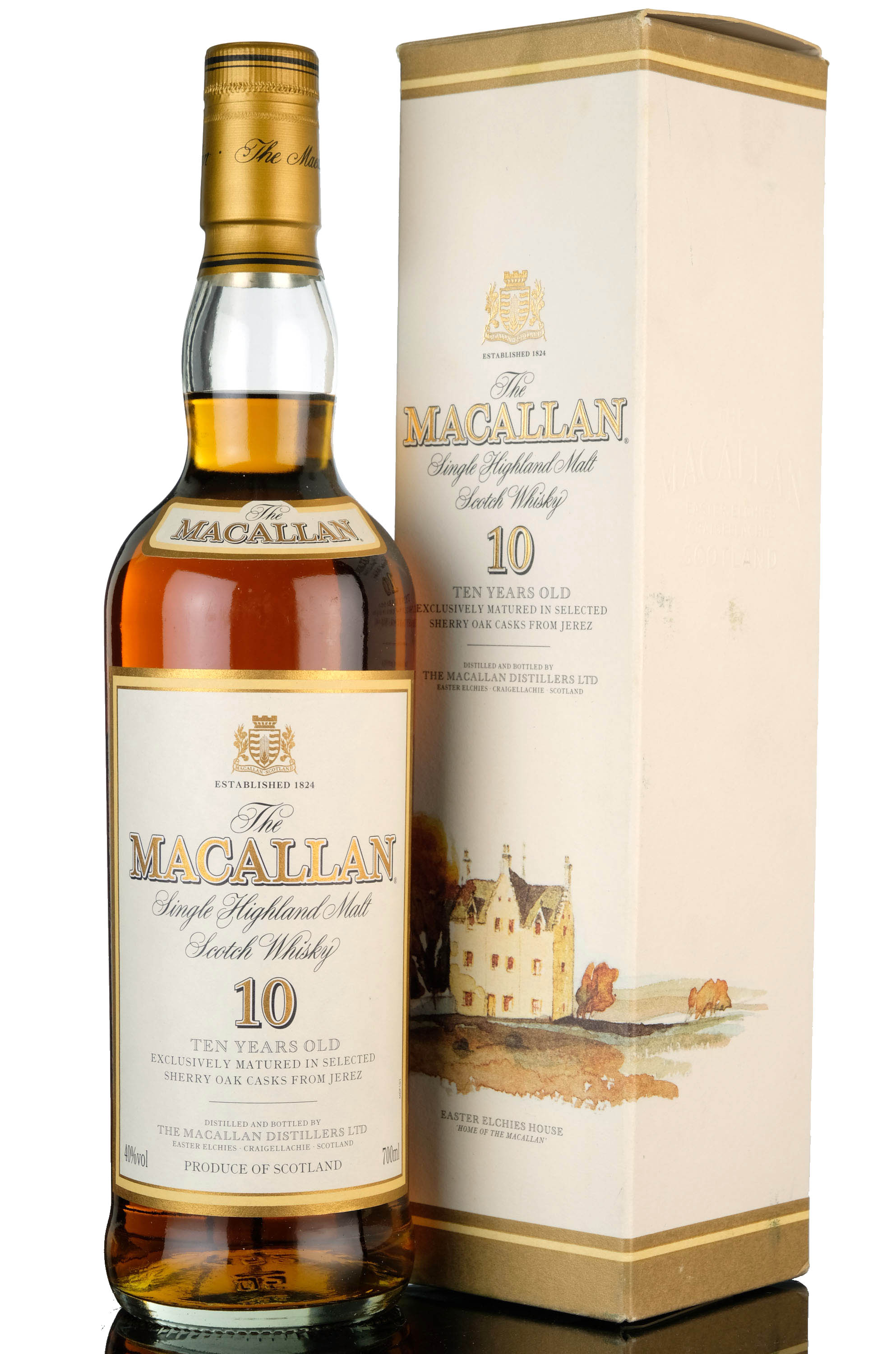 Macallan 10 Year Old - Sherry Casks - Early 2000s