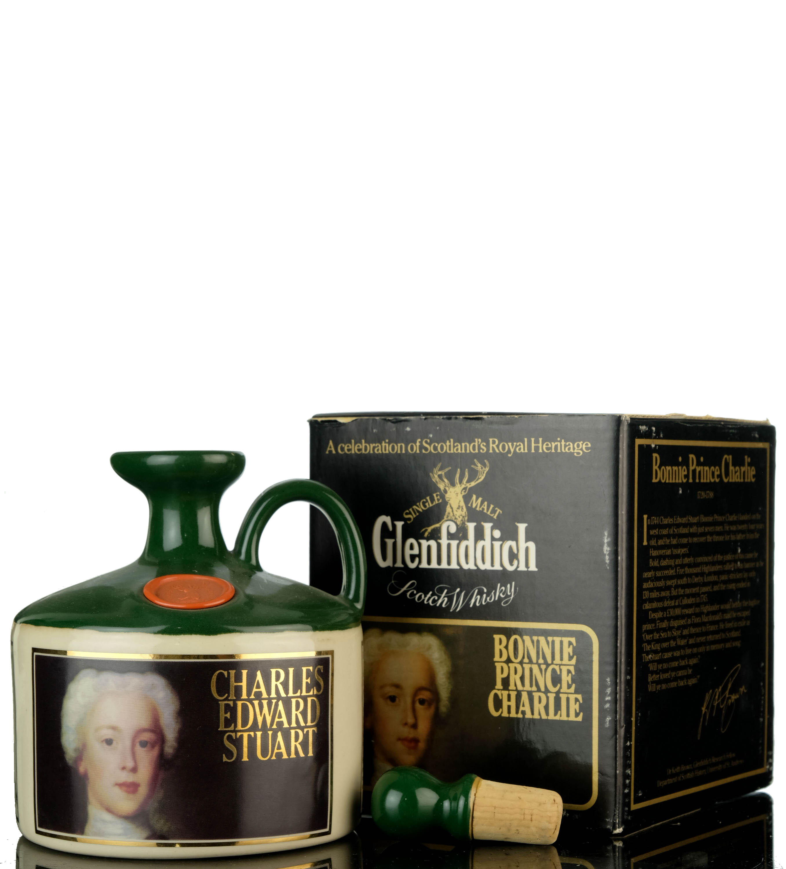 Glenfiddich Charles Edward Stuart Ceramic Decanter