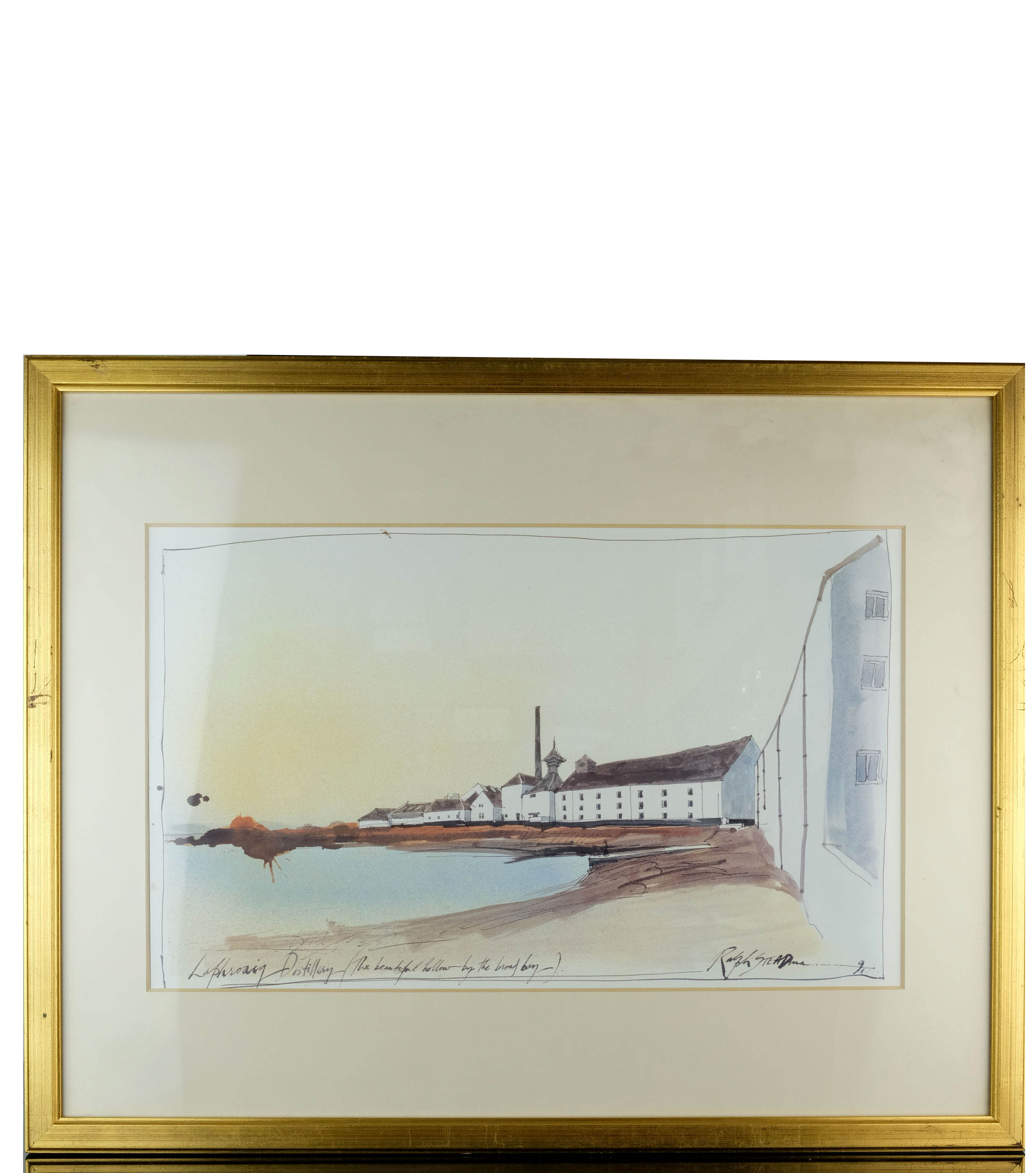 Laphroaig Distillery Ralph Steadman Print