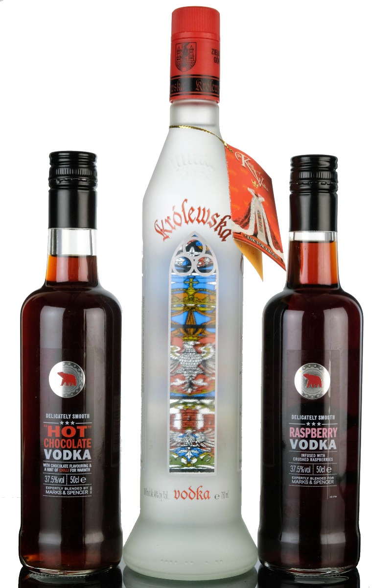 Assorted Vodka x3