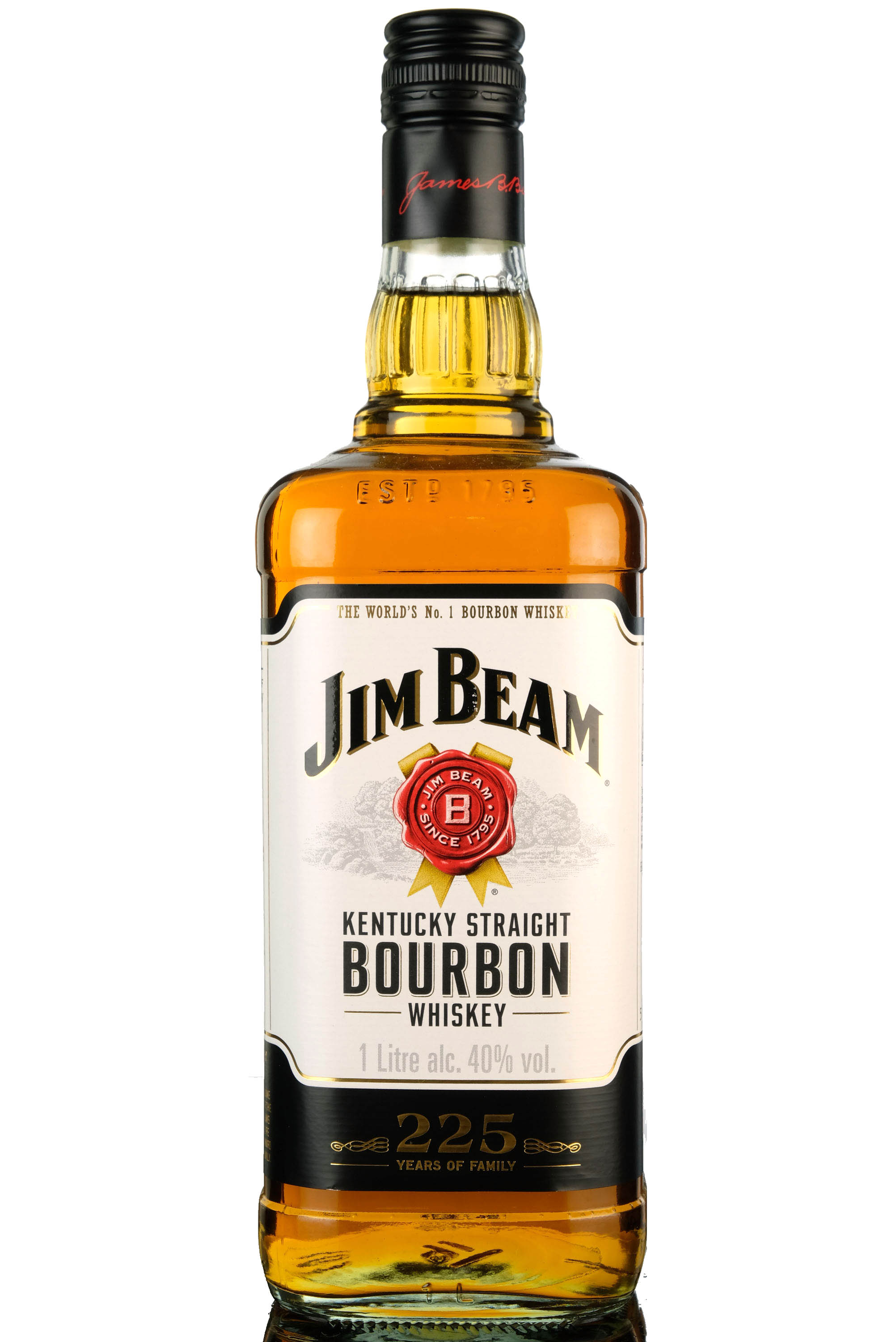 Jim Beam 225 Years Of Family - Kentucky Straight Bourbon Whiskey - 1 Litre