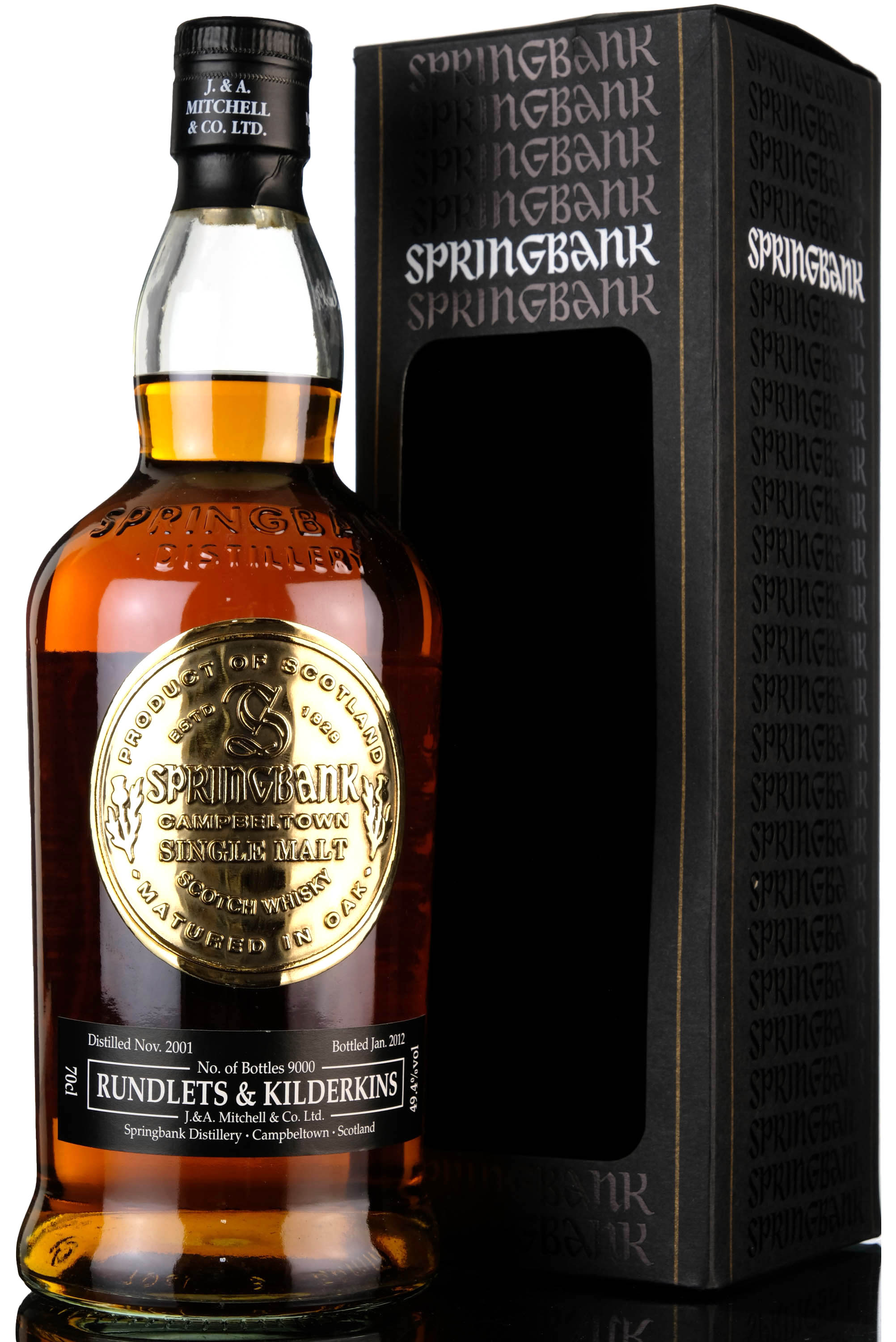 Springbank 2001-2012 - Rundlets & Kilderkins