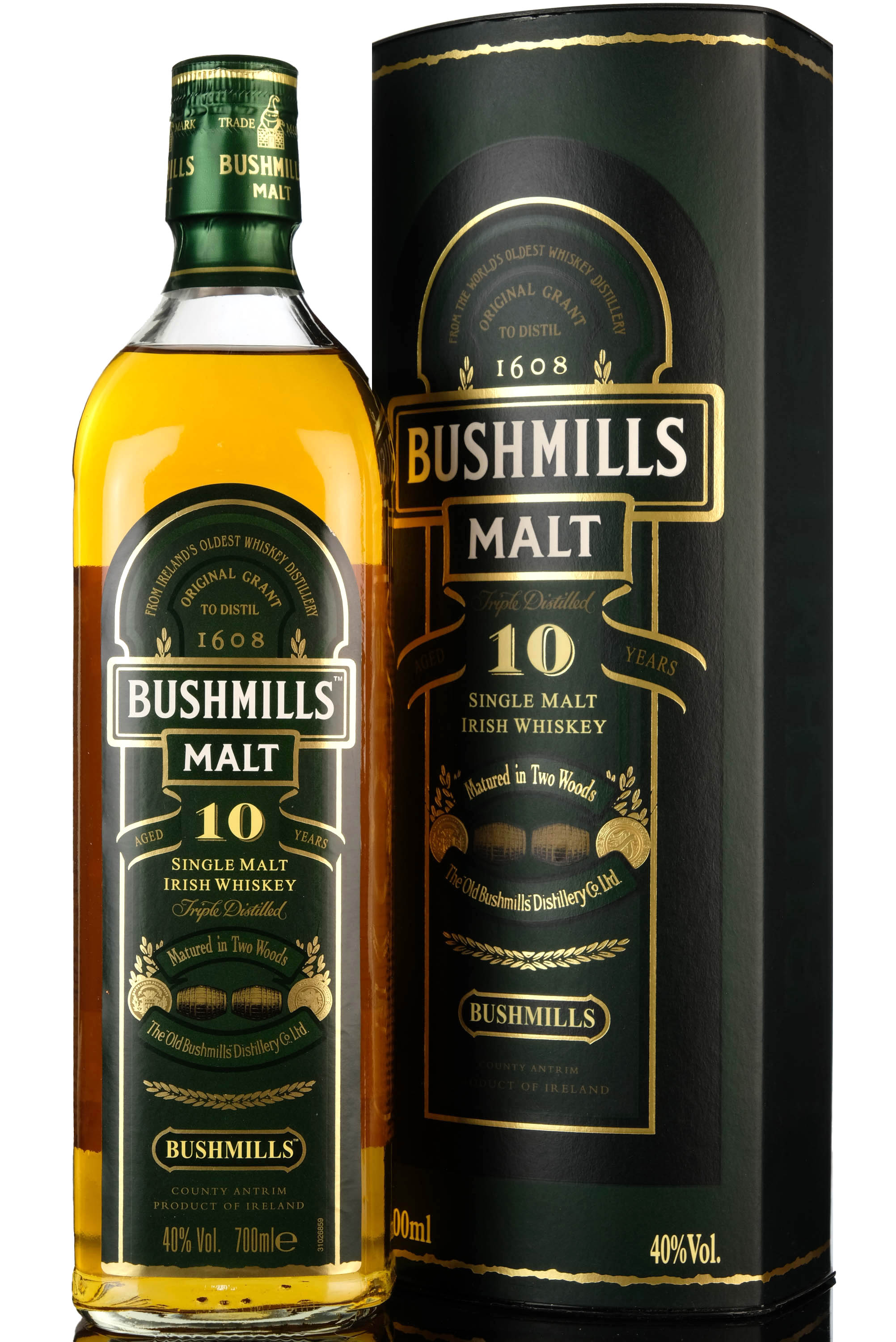 Bushmills 10 Year Old - Irish Whiskey