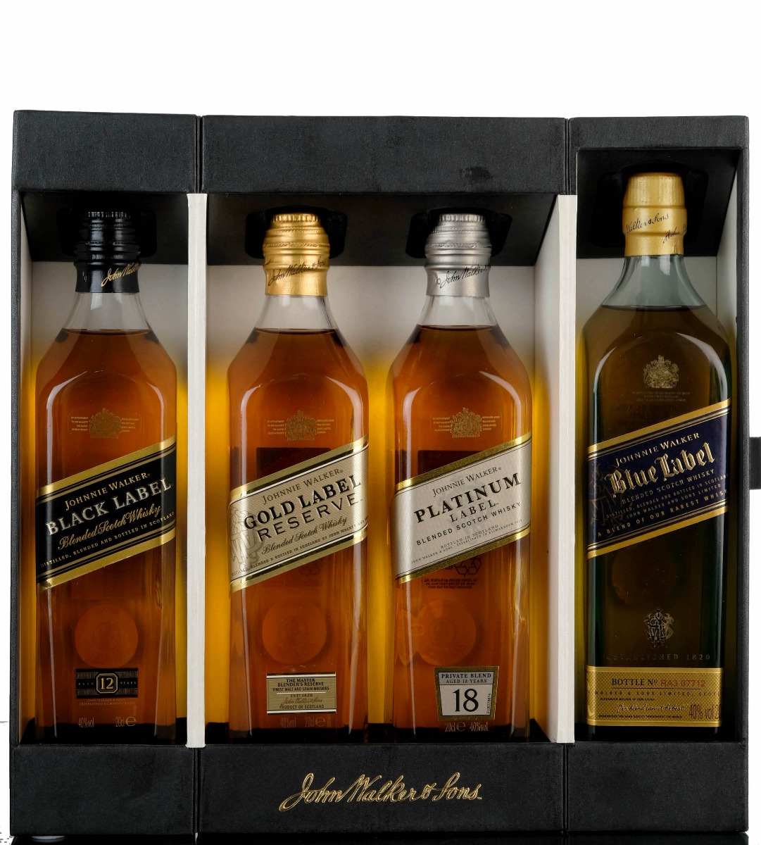 Johnnie Walker 20cl Collection