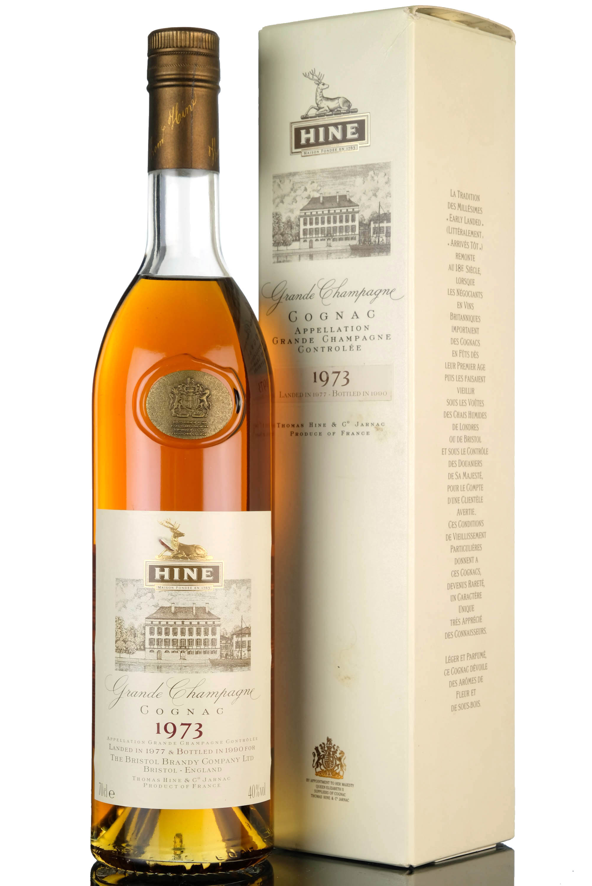 Hine 1973-1977 - Grande Champagne Cognac