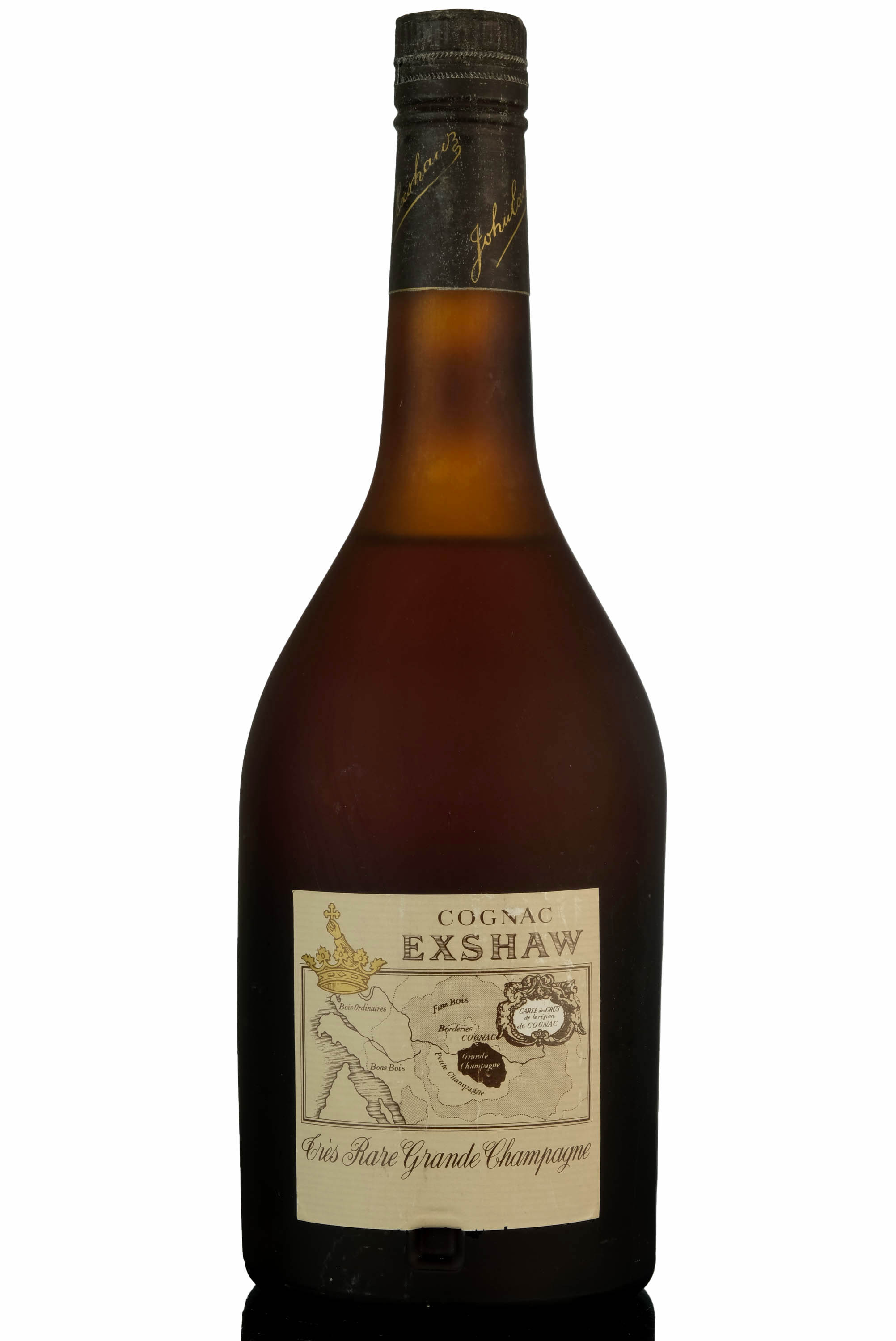 Exshaw Grand Champagne Cognac - 1970s
