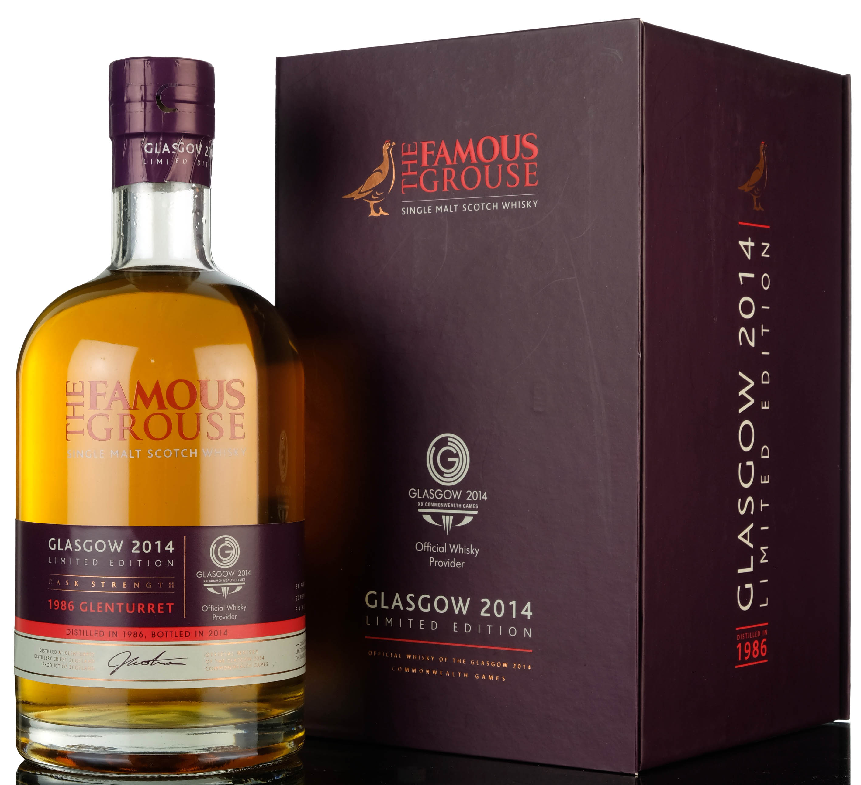 Famous Grouse - Glenturret 1986-2014 - Glasgow Commonwealth Games