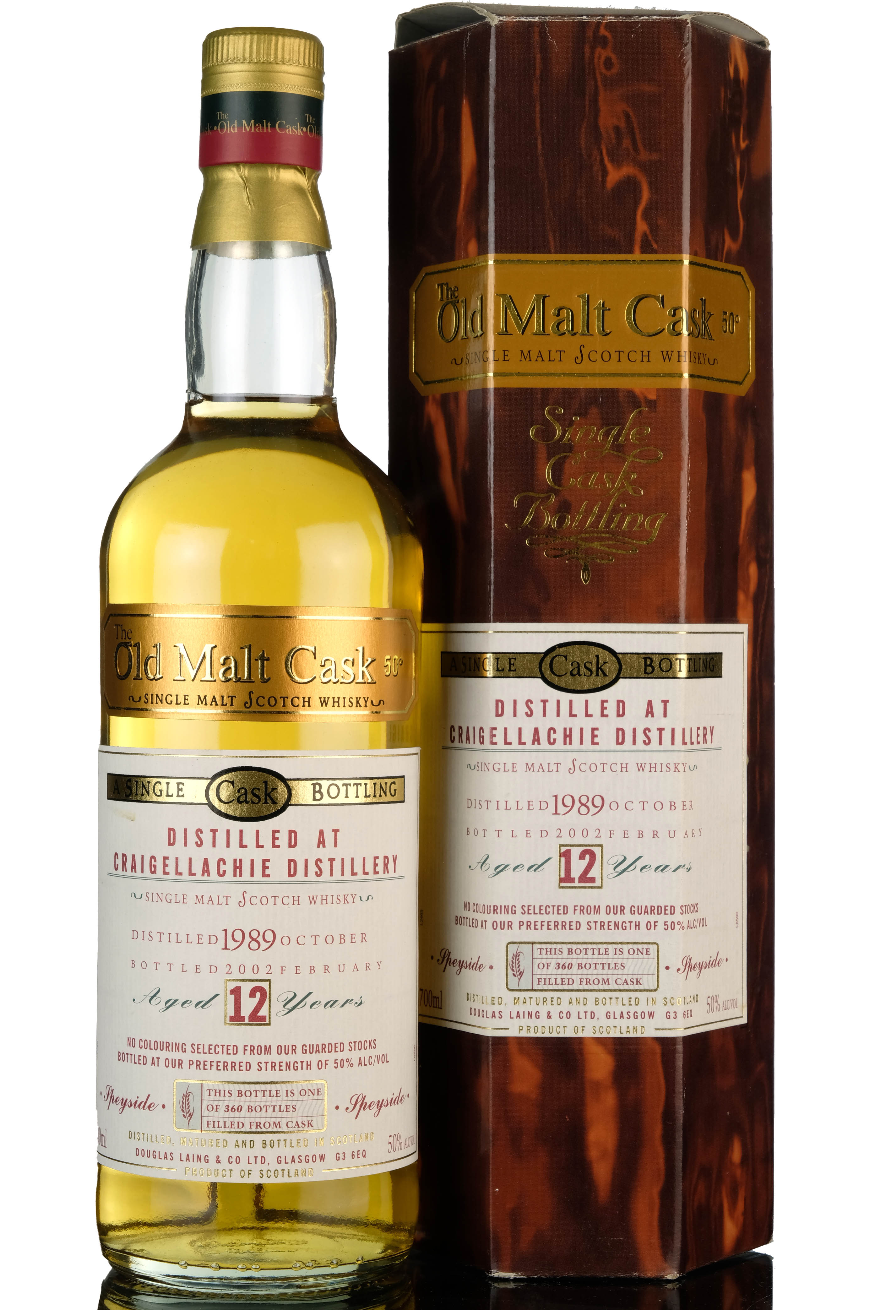 Craigellachie 1989 - 2002 12 Douglas Laing Old Malt Cask