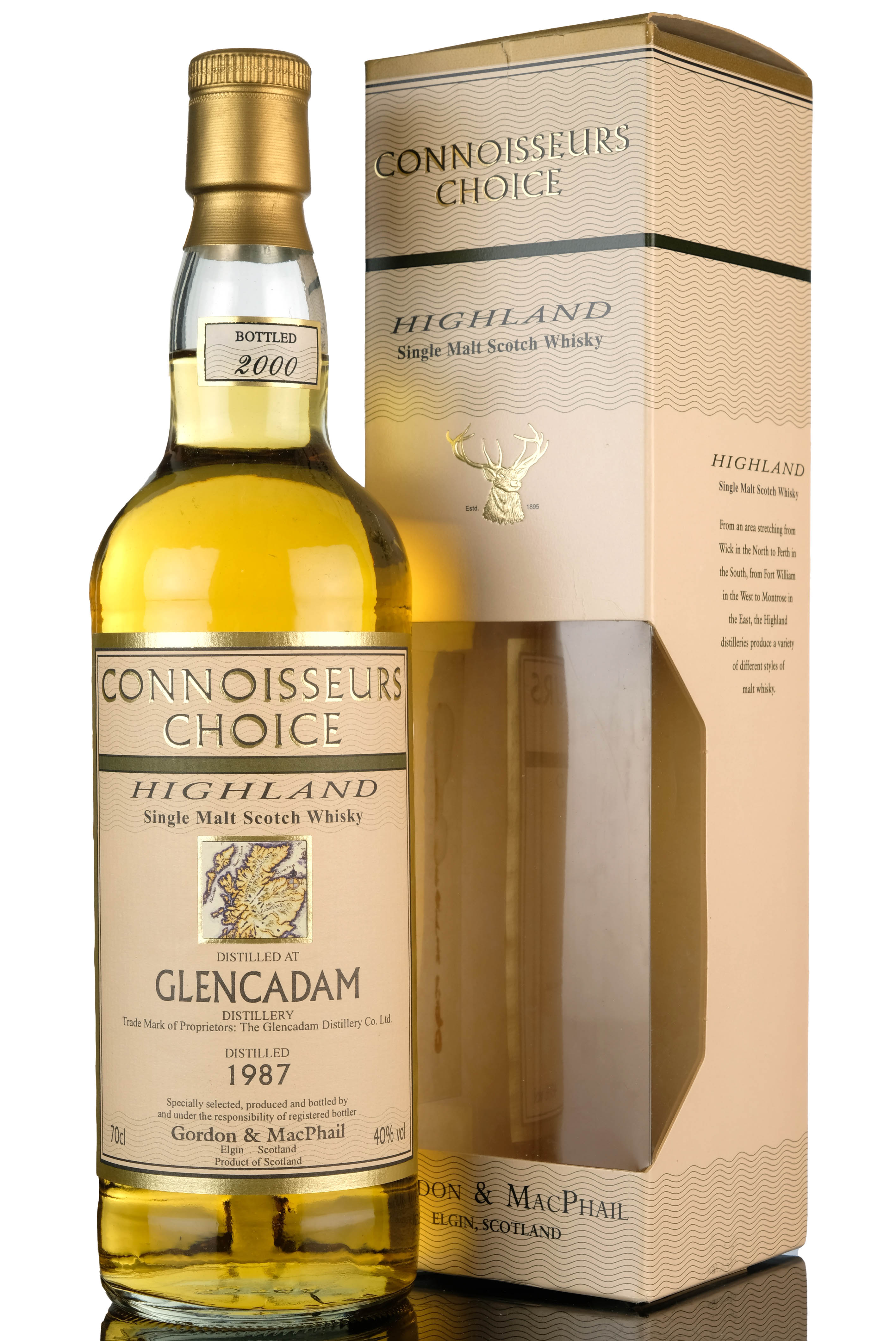 Glencadam 1987 - 2000 Connoisseurs Choice